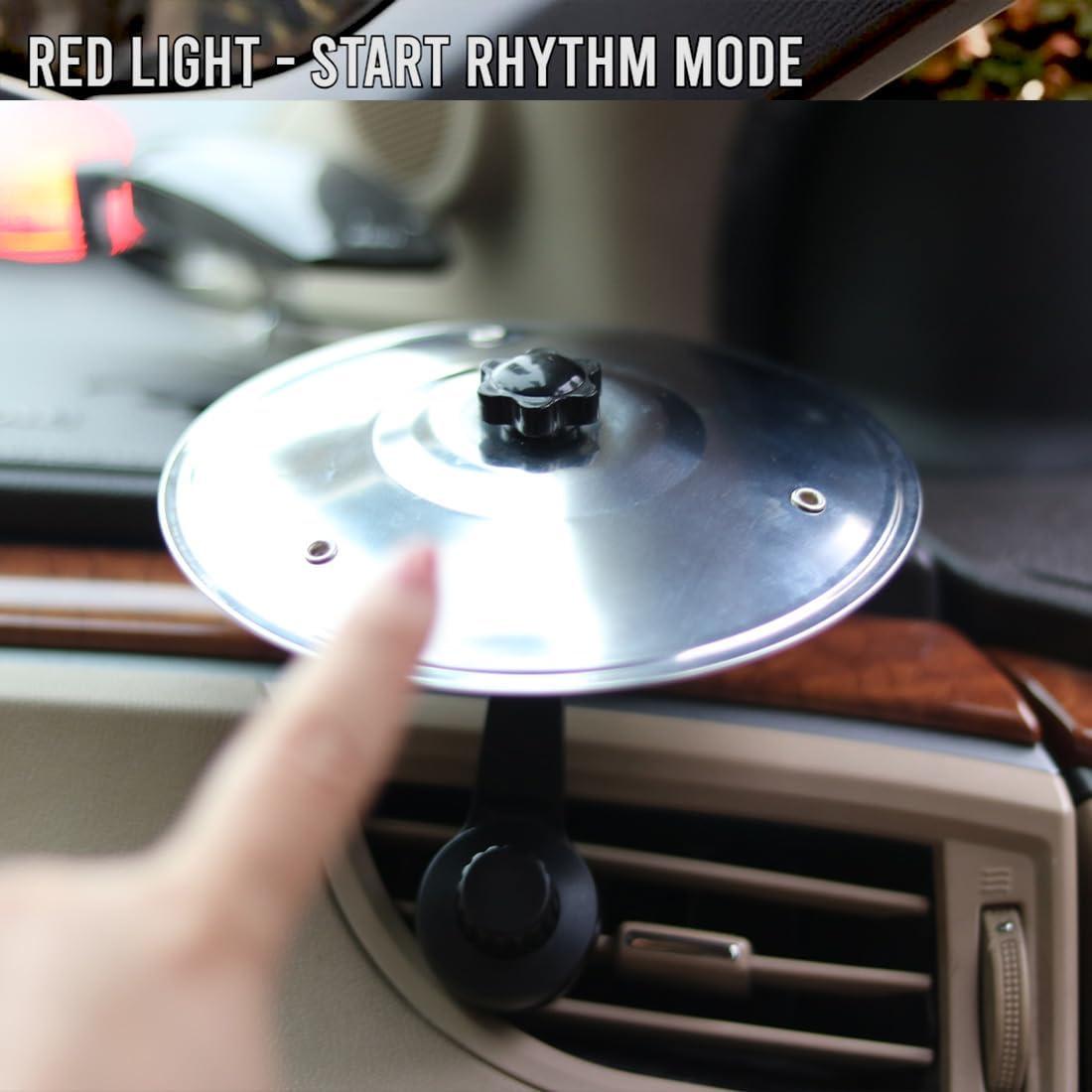 Mini Platillo de Ventilación para Auto CARZY - Plata, 2 Pcs