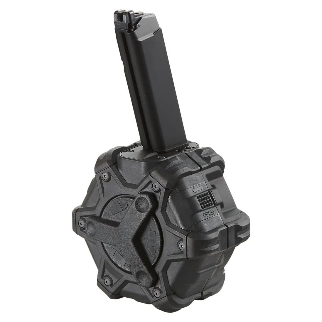 Cargador de tambor WE-Tech 350 para pistolas G-Series - Negro