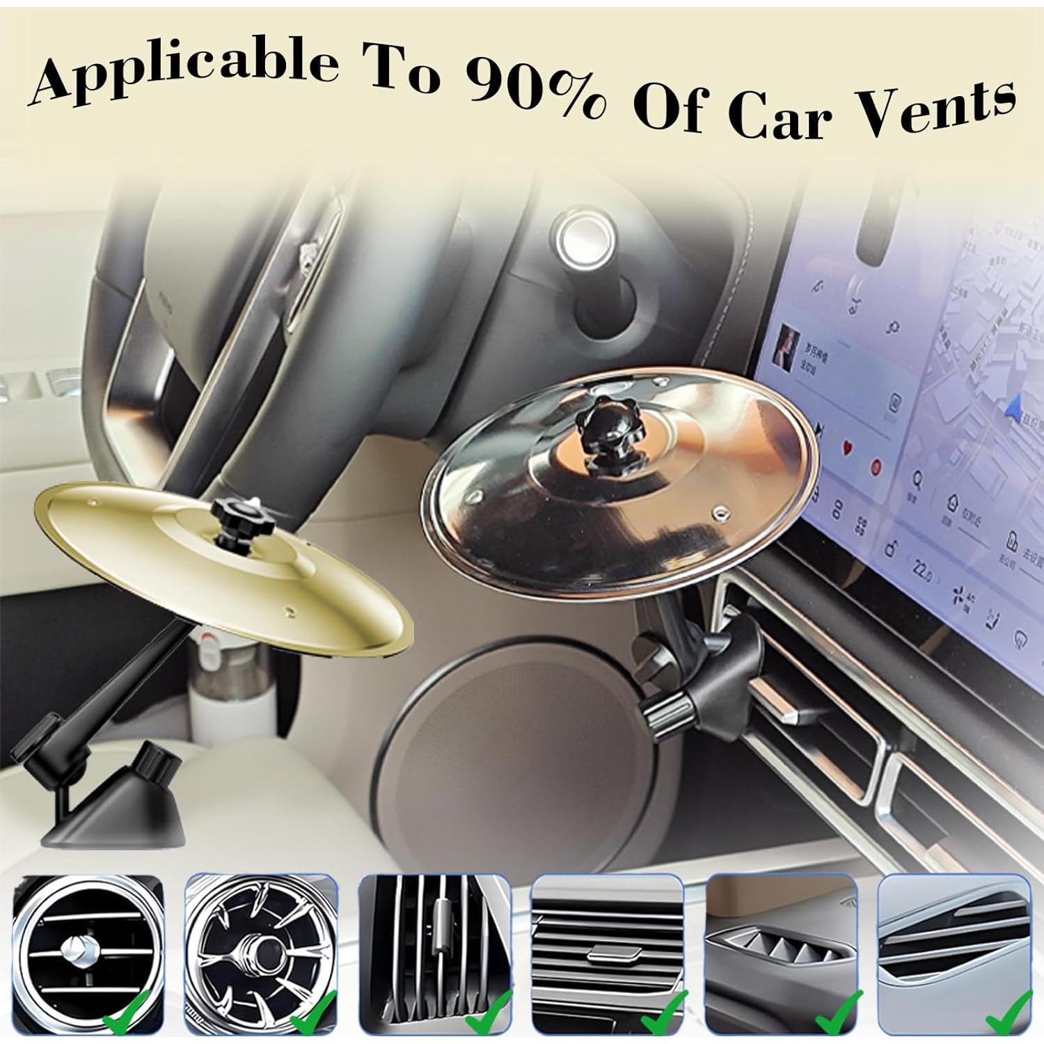 Car Cymbal Air Vent Crash Wugenzai Mini Oro 109.5g