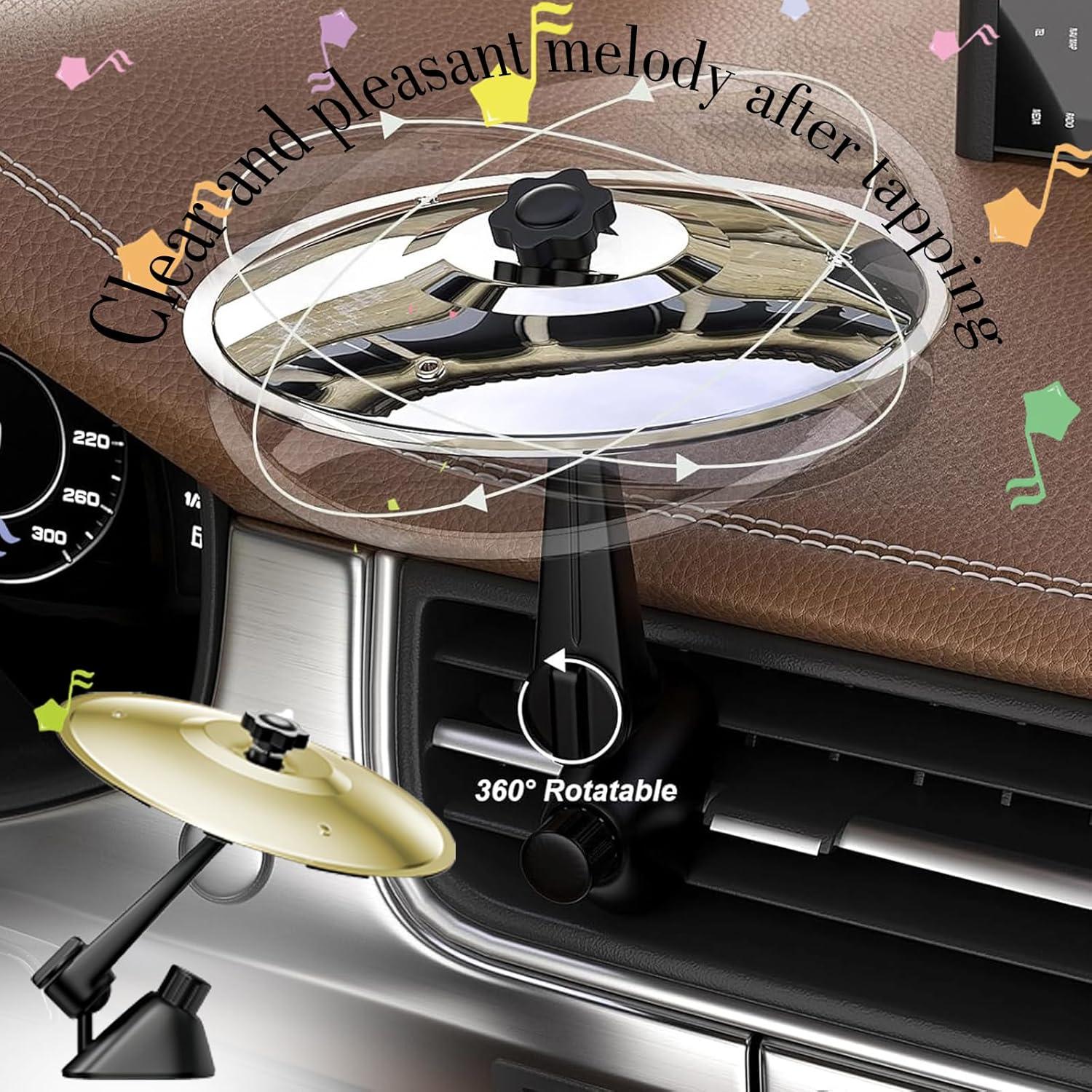 Car Cymbal Air Vent Crash Wugenzai Mini Oro 109.5g