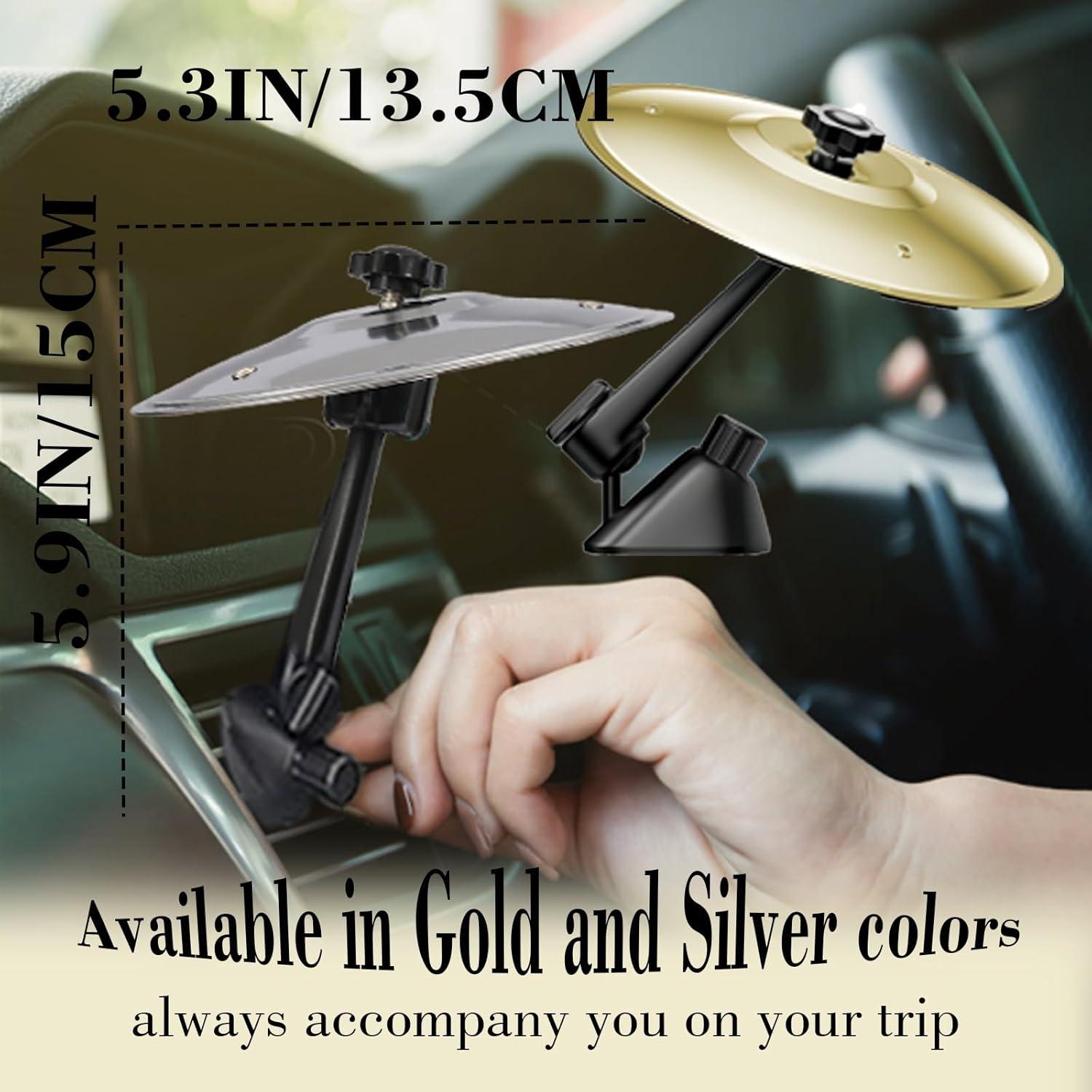 Car Cymbal Air Vent Crash Wugenzai Mini Oro 109.5g