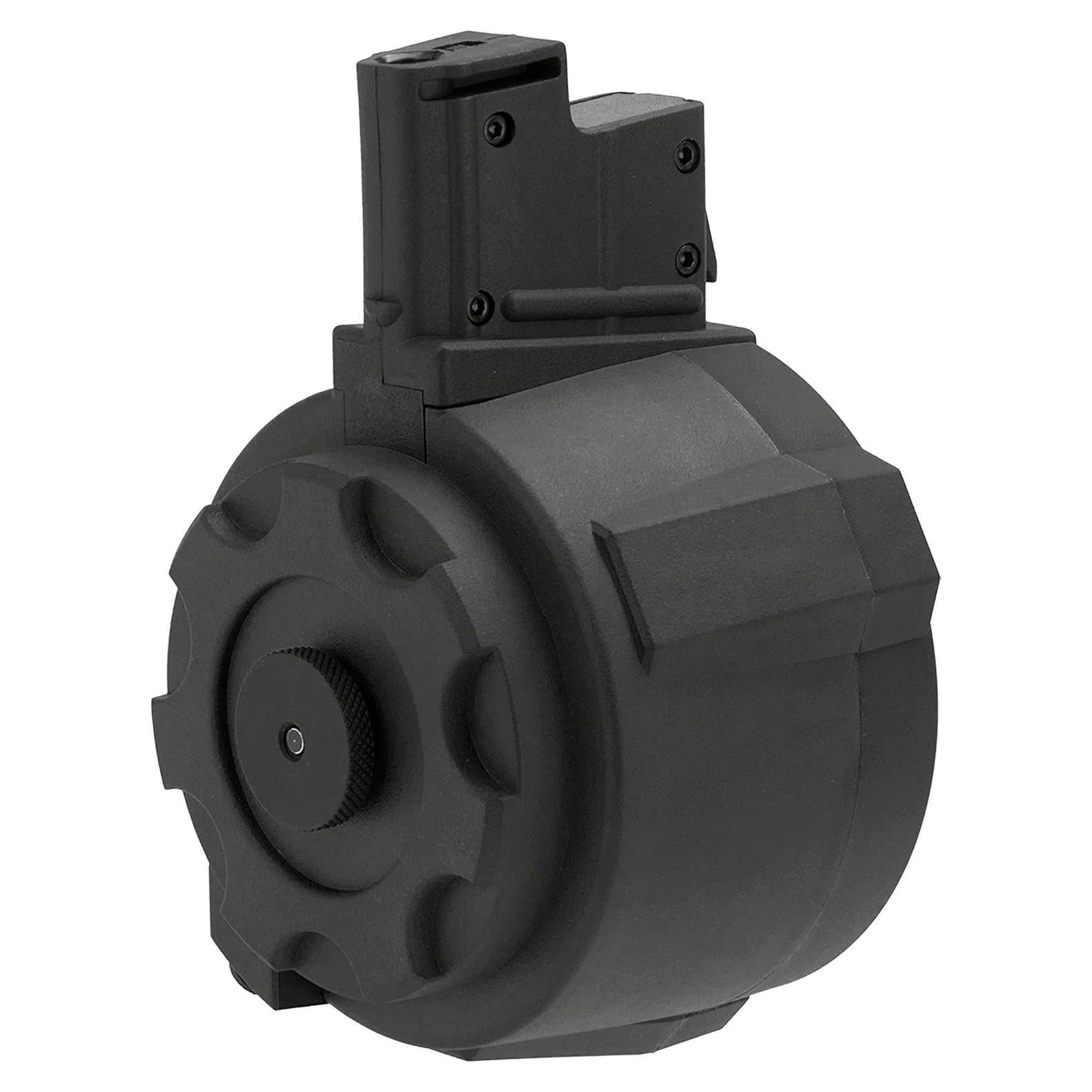 Cargador de Tambor Airsoft Angel Custom Firestorm 1500 Rondas AUG