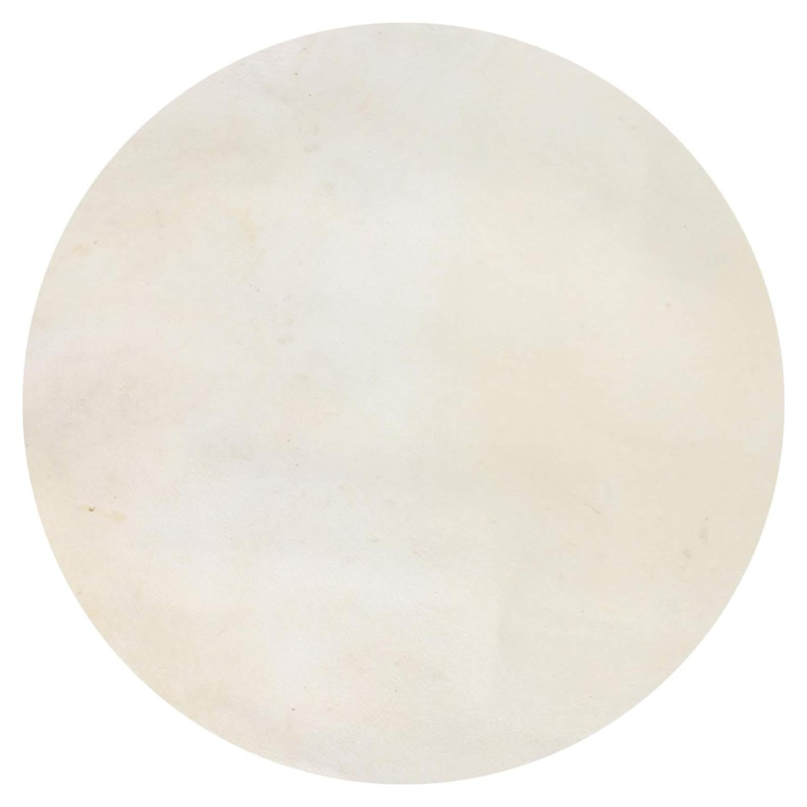 Cabeza de Tambor de Piel de Cabra Beige Yibuy 25.4 cm