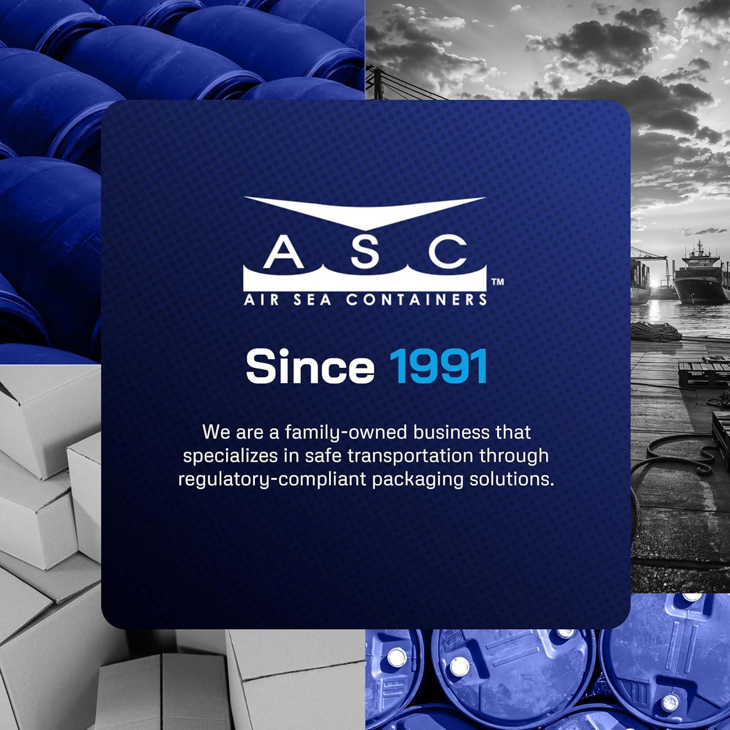 Tambor de Plástico HDPE 15 Galones Contenedores Aire Marítimo