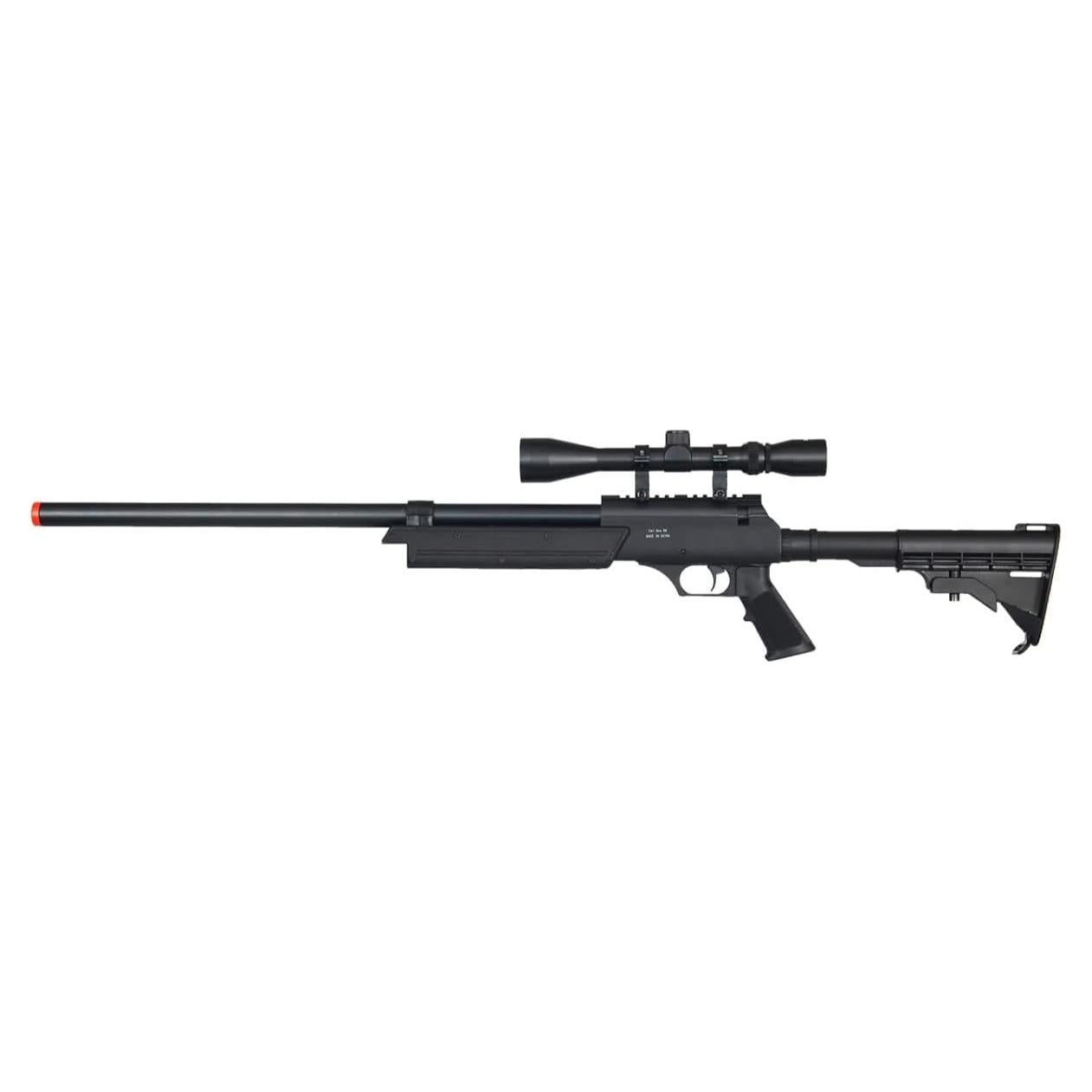 Rifle de Francotirador Airsoft Well Fire MB06 Negro 2.49 kg