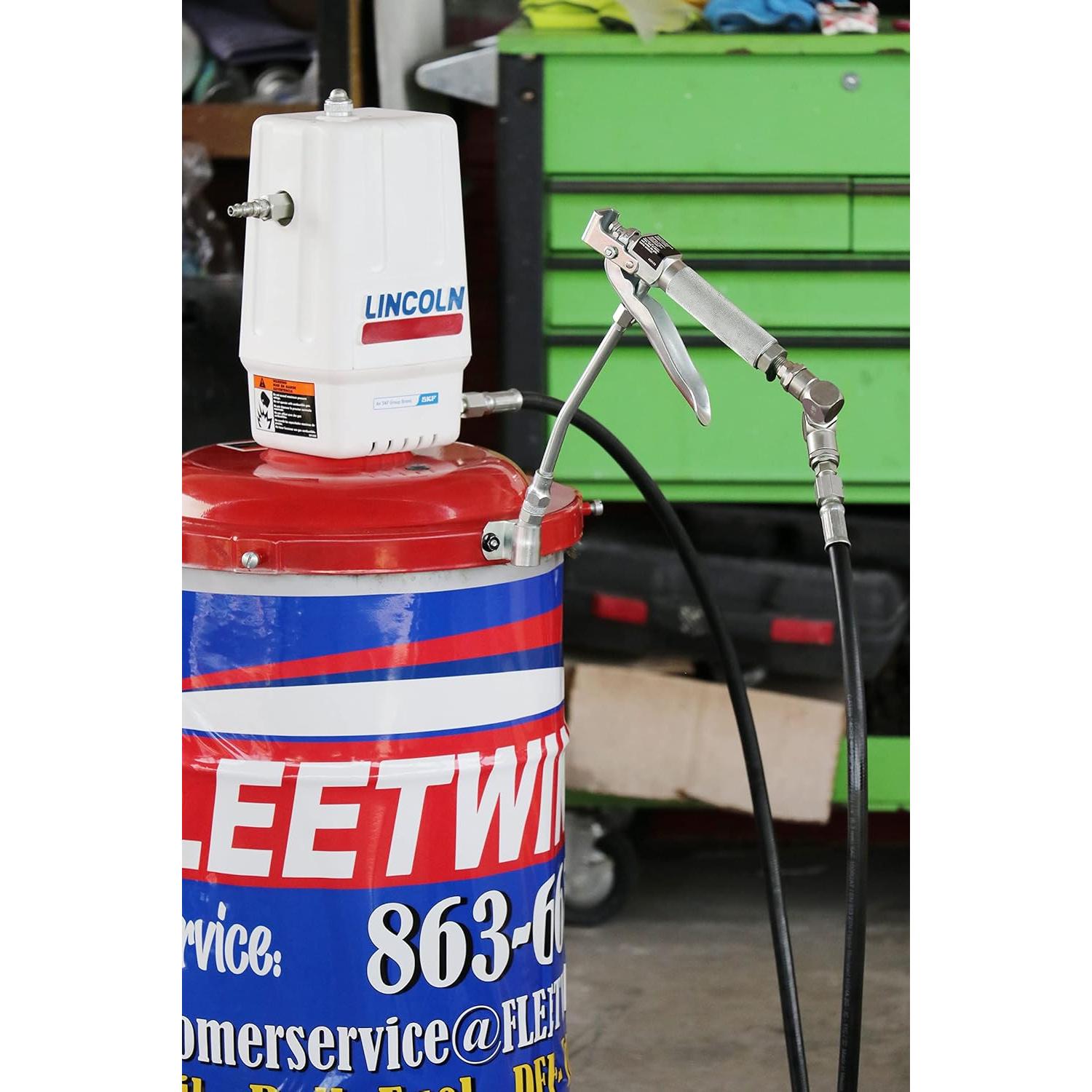 Bomba de Grasa Neumática Lincoln 917 50:1 54.43 kg 7 pies