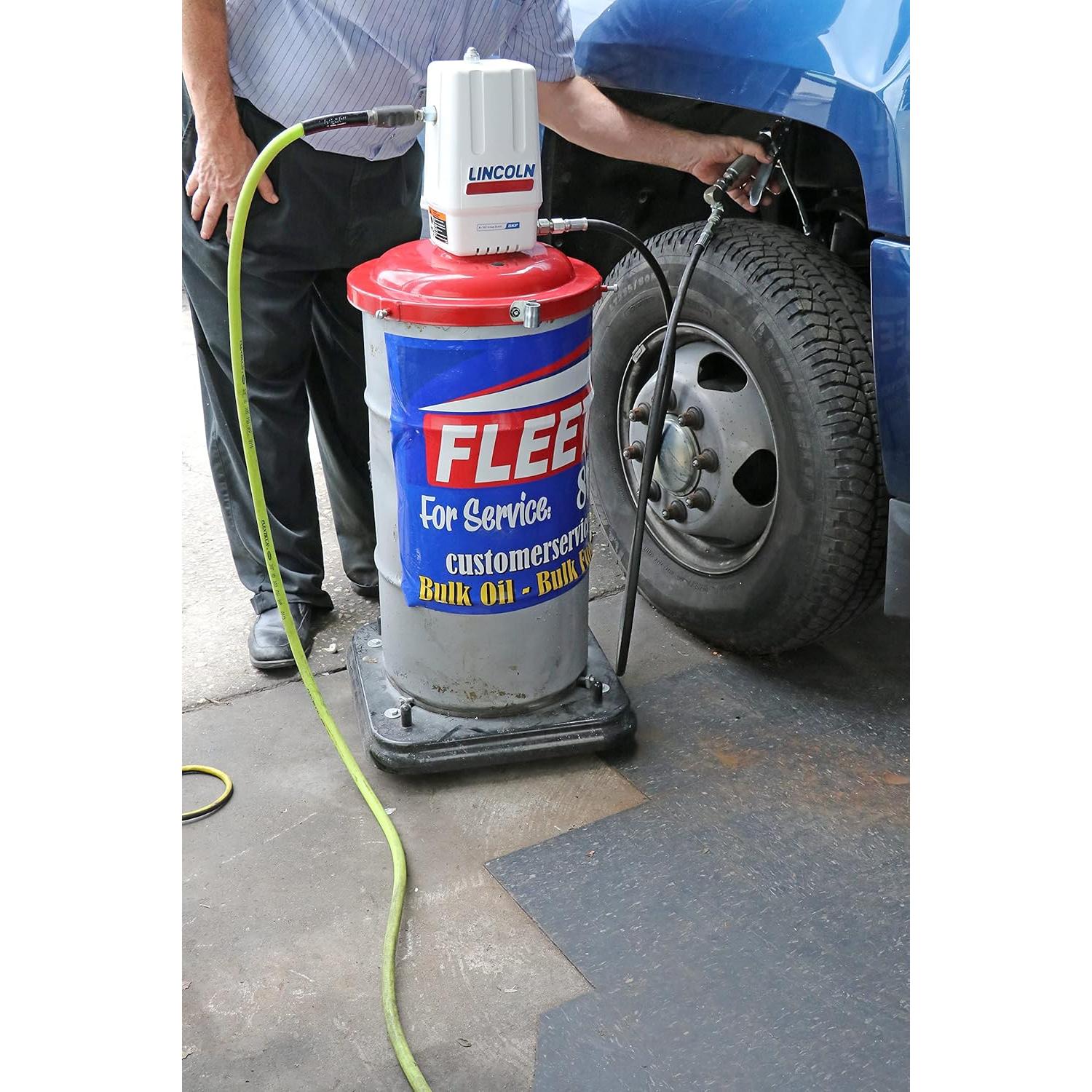 Bomba de Grasa Neumática Lincoln 917 50:1 54.43 kg 7 pies