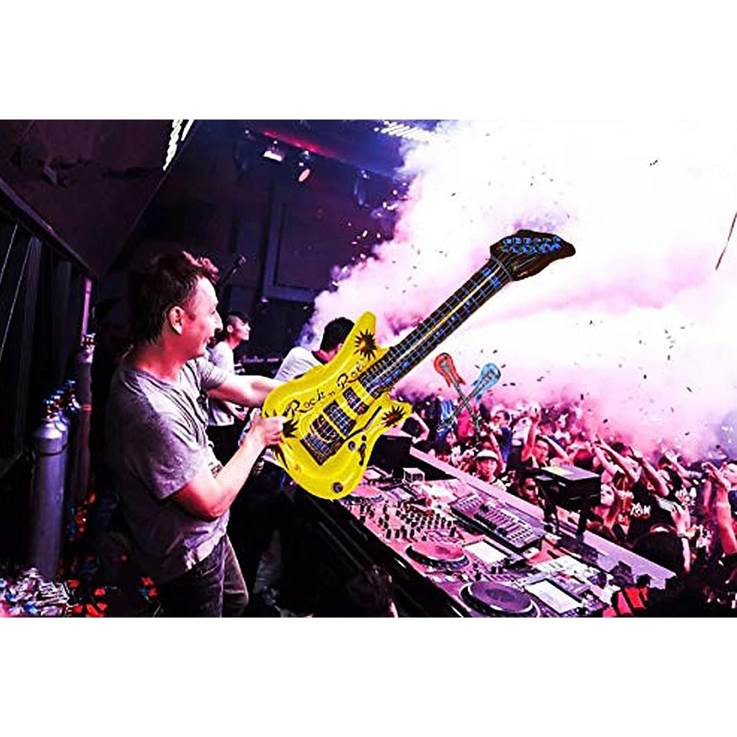 Guitarras Inflables Dr. Dudu - Paquete de 6 Colores Variados