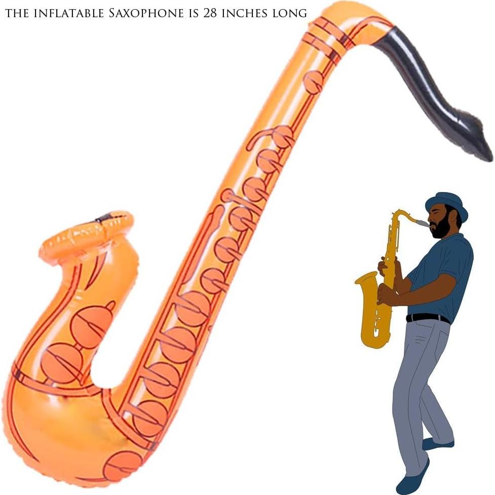 Conjunto de Juguetes Inflables Rock Star - 18 Accesorios Fiesta