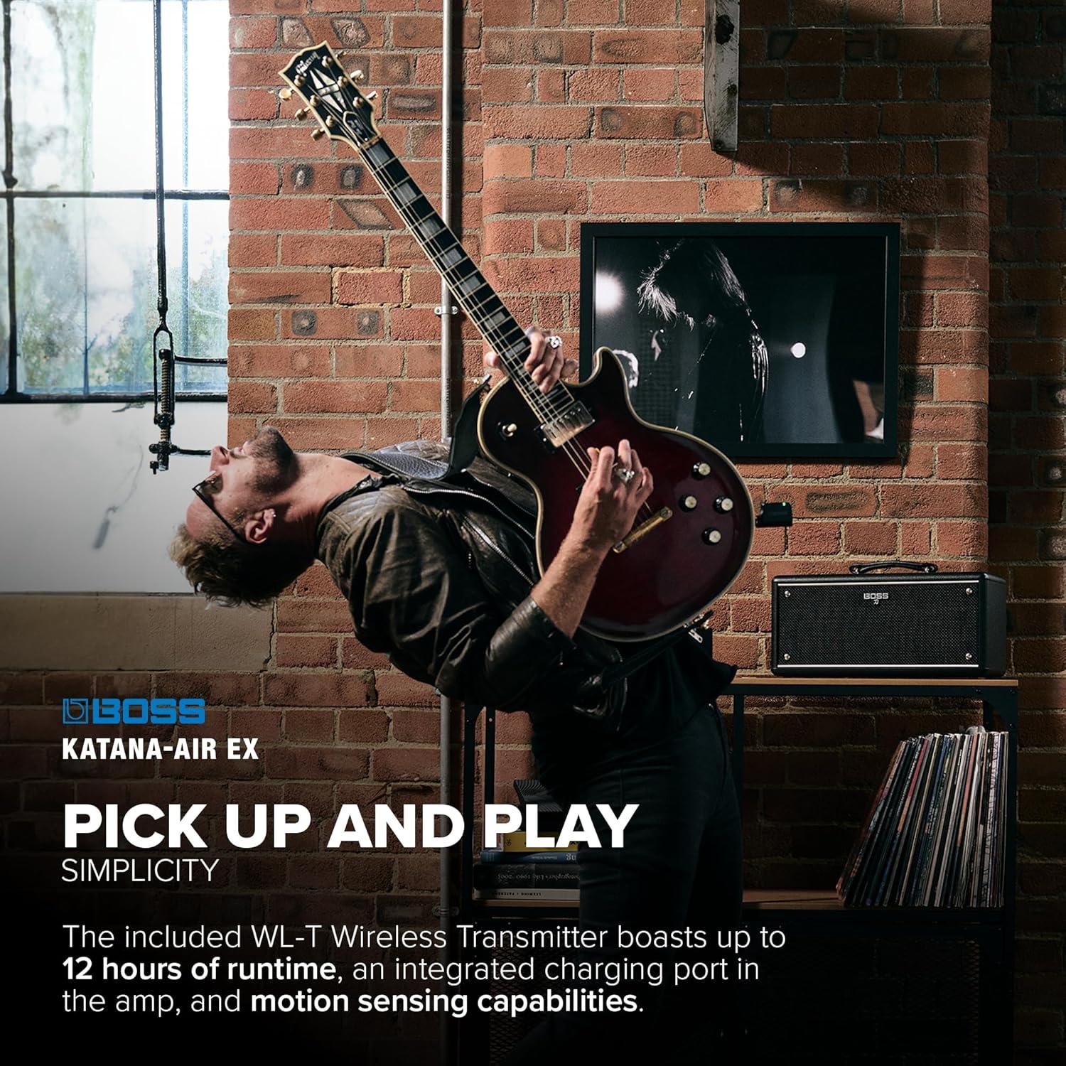 Amplificador de escritorio BOSS Katana-Air EX 35W inalámbrico
