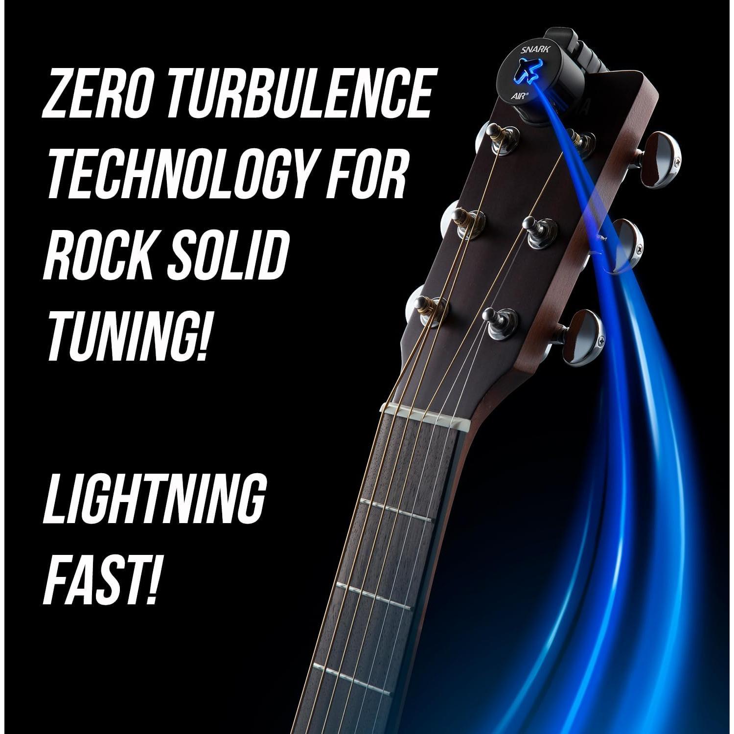 Afinador SNARK AIR-1 Recargable para Guitarra y Bajo