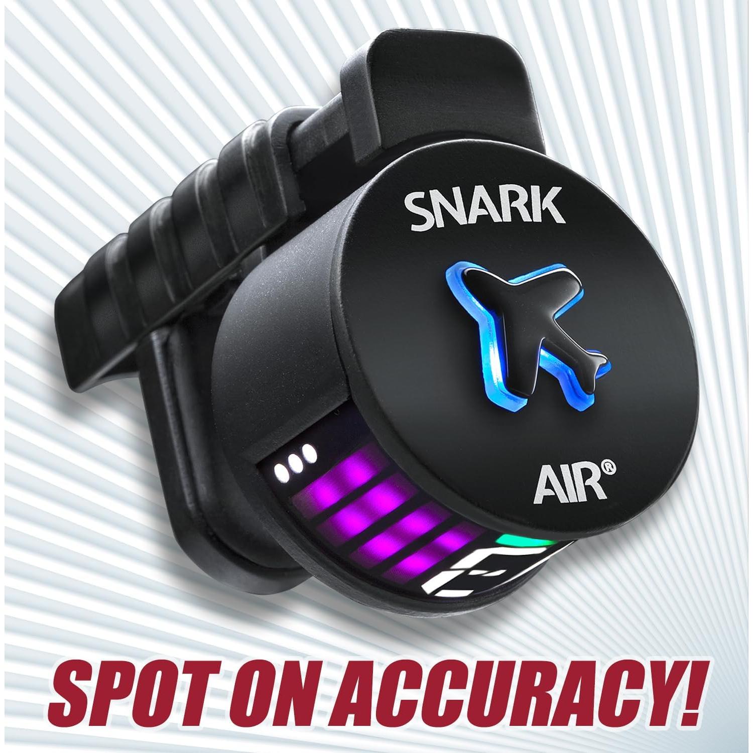 Afinador SNARK AIR-1 Recargable para Guitarra y Bajo