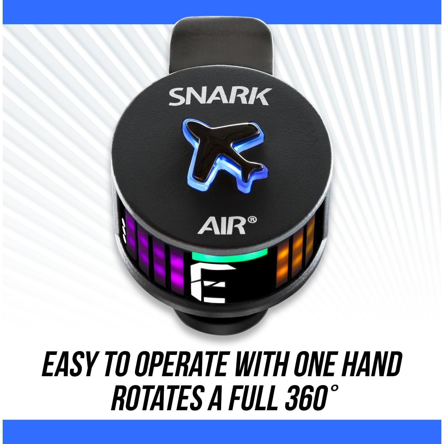 Afinador SNARK AIR-1 Recargable para Guitarra y Bajo