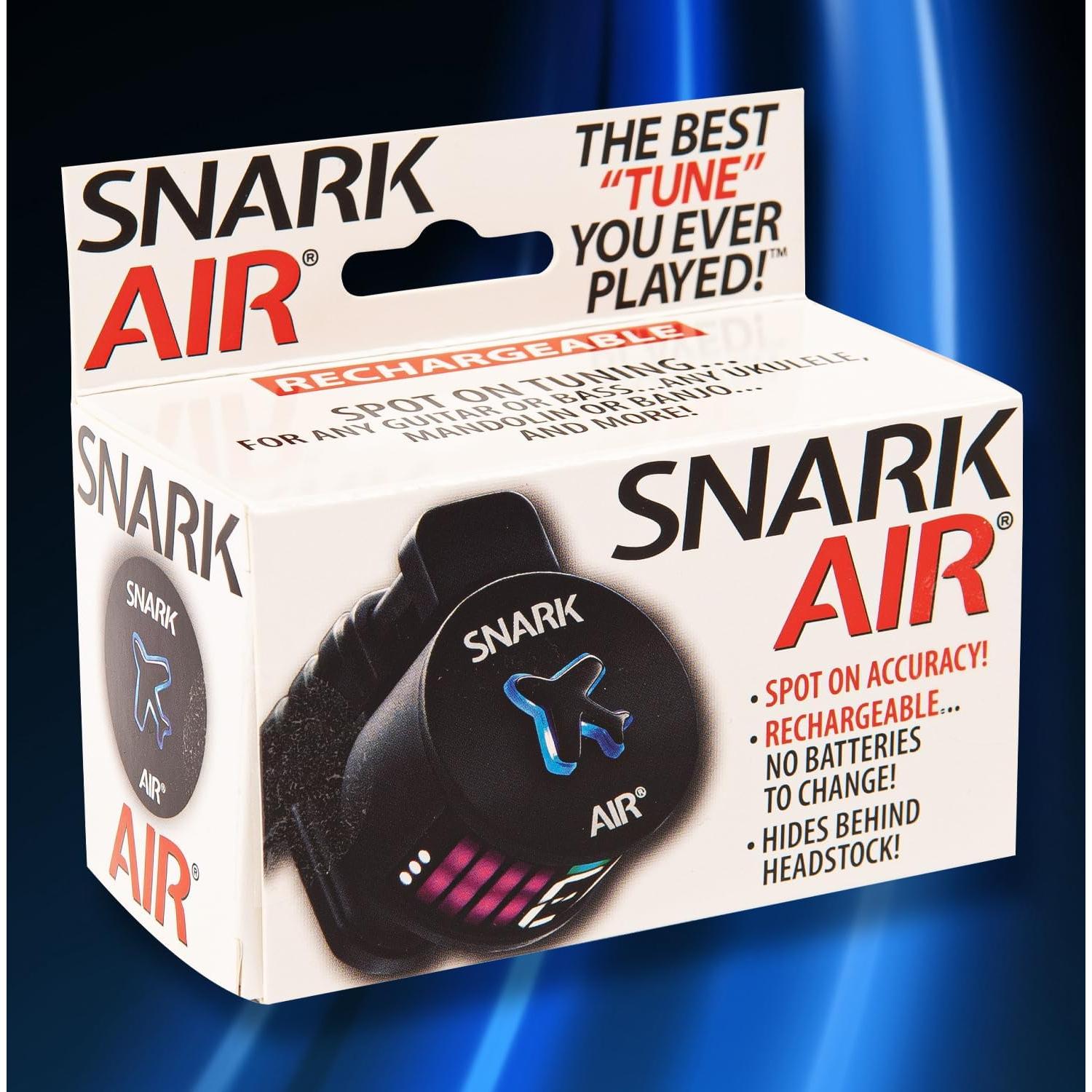 Afinador SNARK AIR-1 Recargable para Guitarra y Bajo