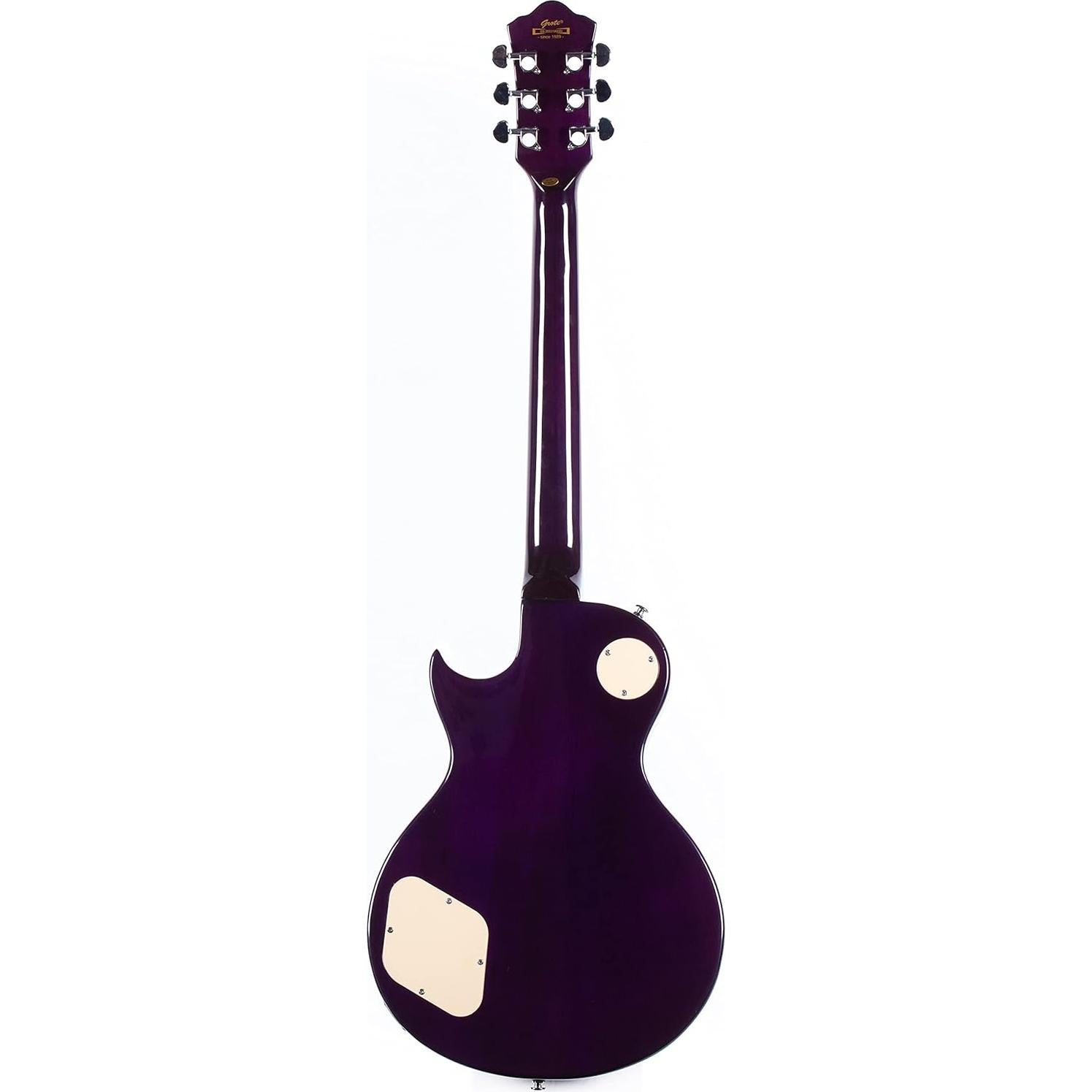 Guitarra Eléctrica Grote LPYS-006 Cuerpo Sólido 3.39 kg Púrpura
