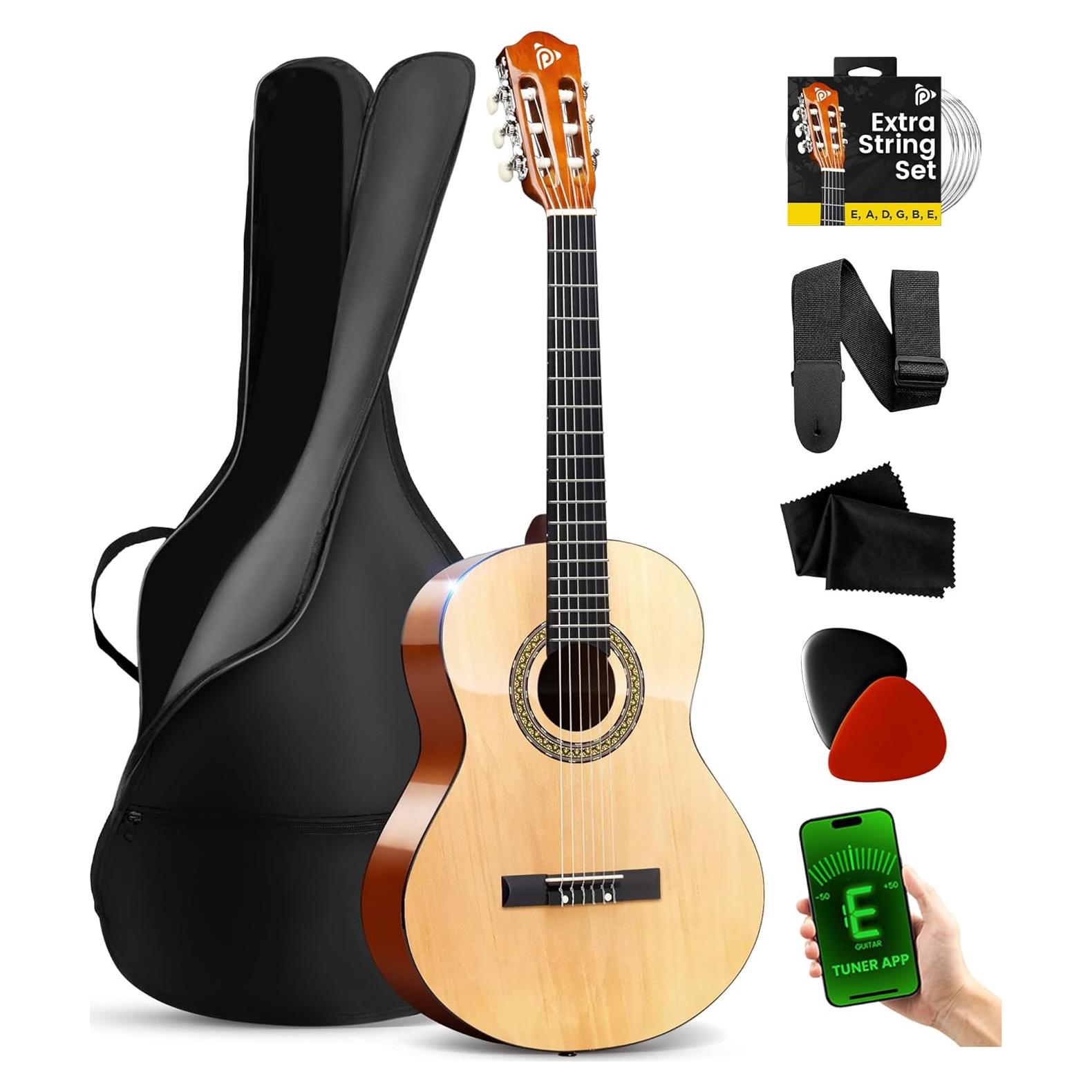 Kit de Guitarra Acústica Pyle 36" Junior para Principiantes