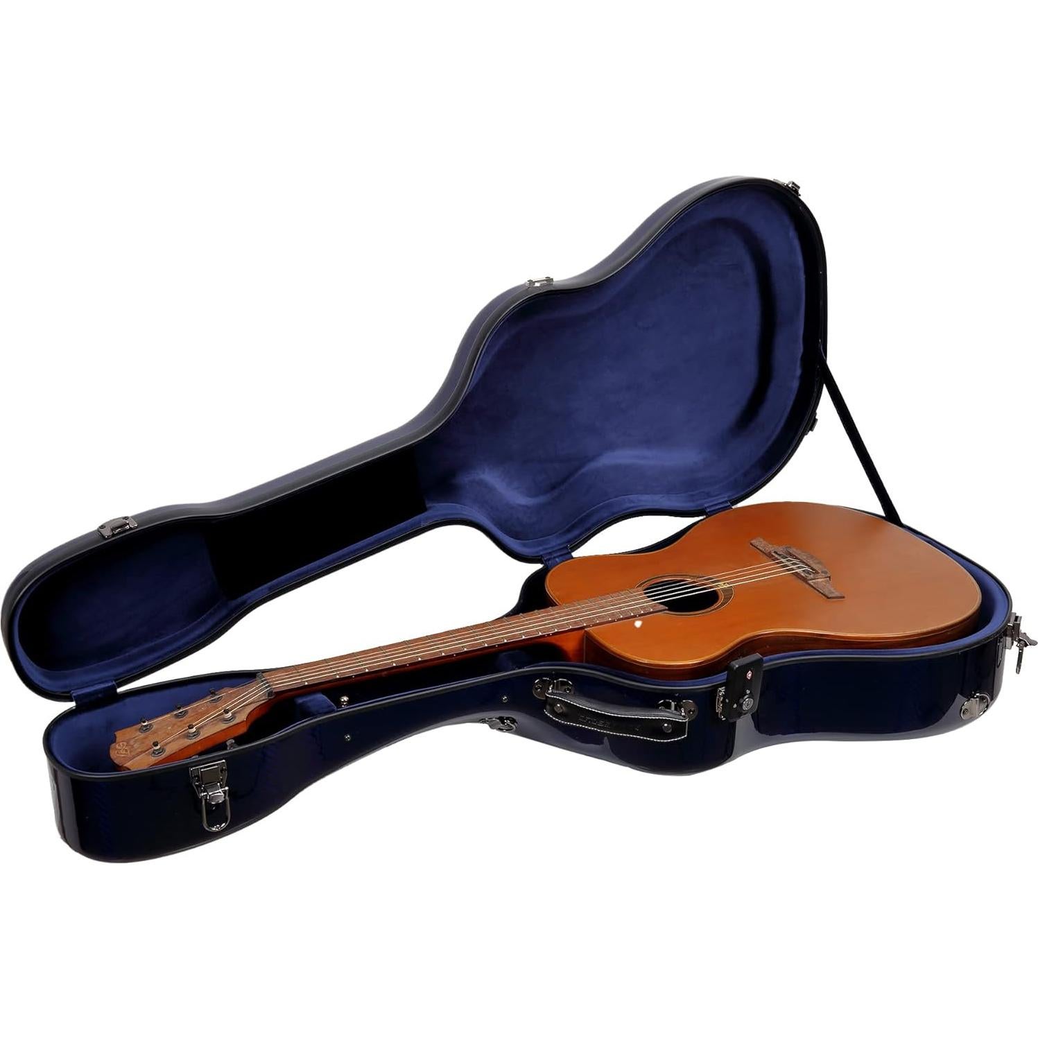 Funda para guitarra Dreadnought Crossrock CRF6030DBL - Fibra de carbono