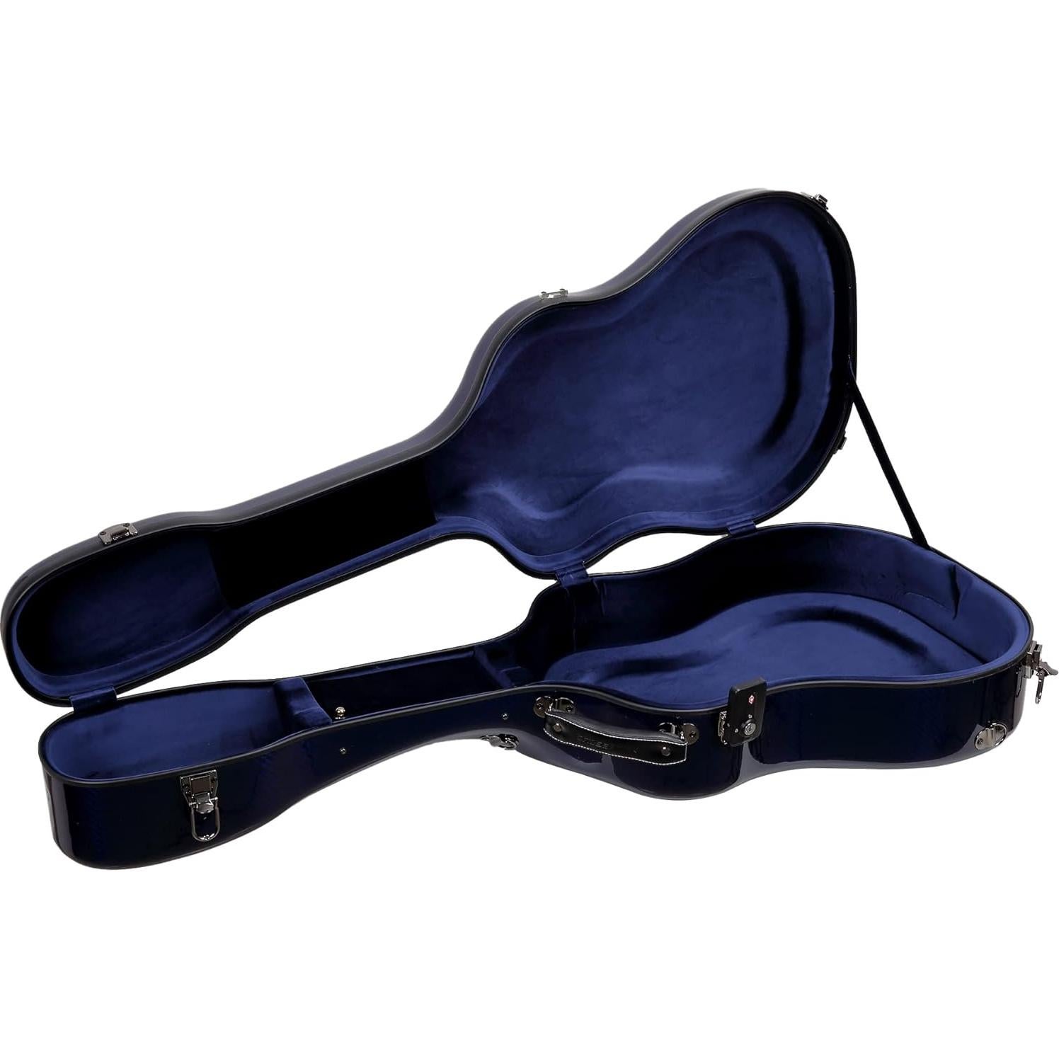 Funda para guitarra Dreadnought Crossrock CRF6030DBL - Fibra de carbono