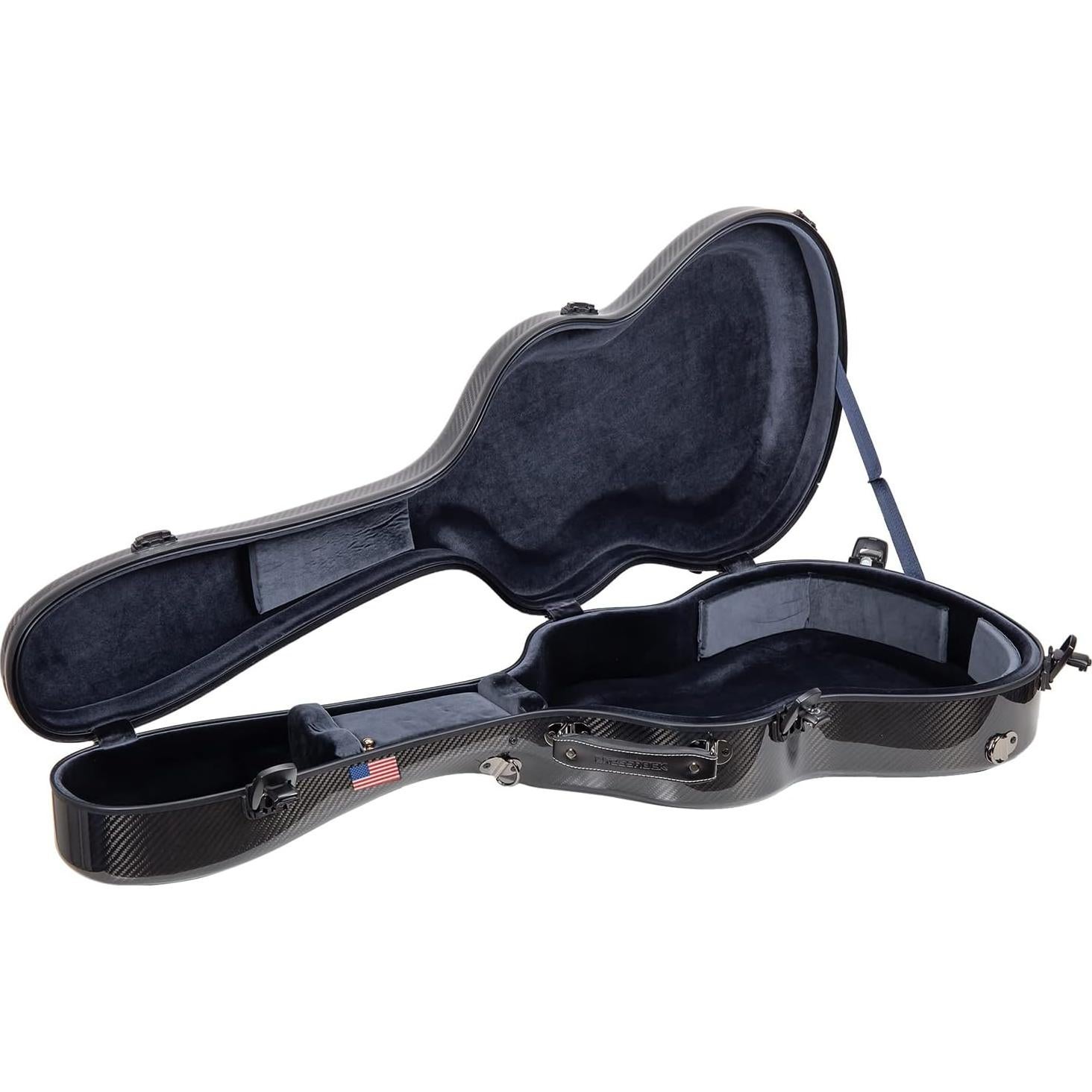 Estuche de guitarra clásica Crossrock CRF6030CBK - Fibra de carbono