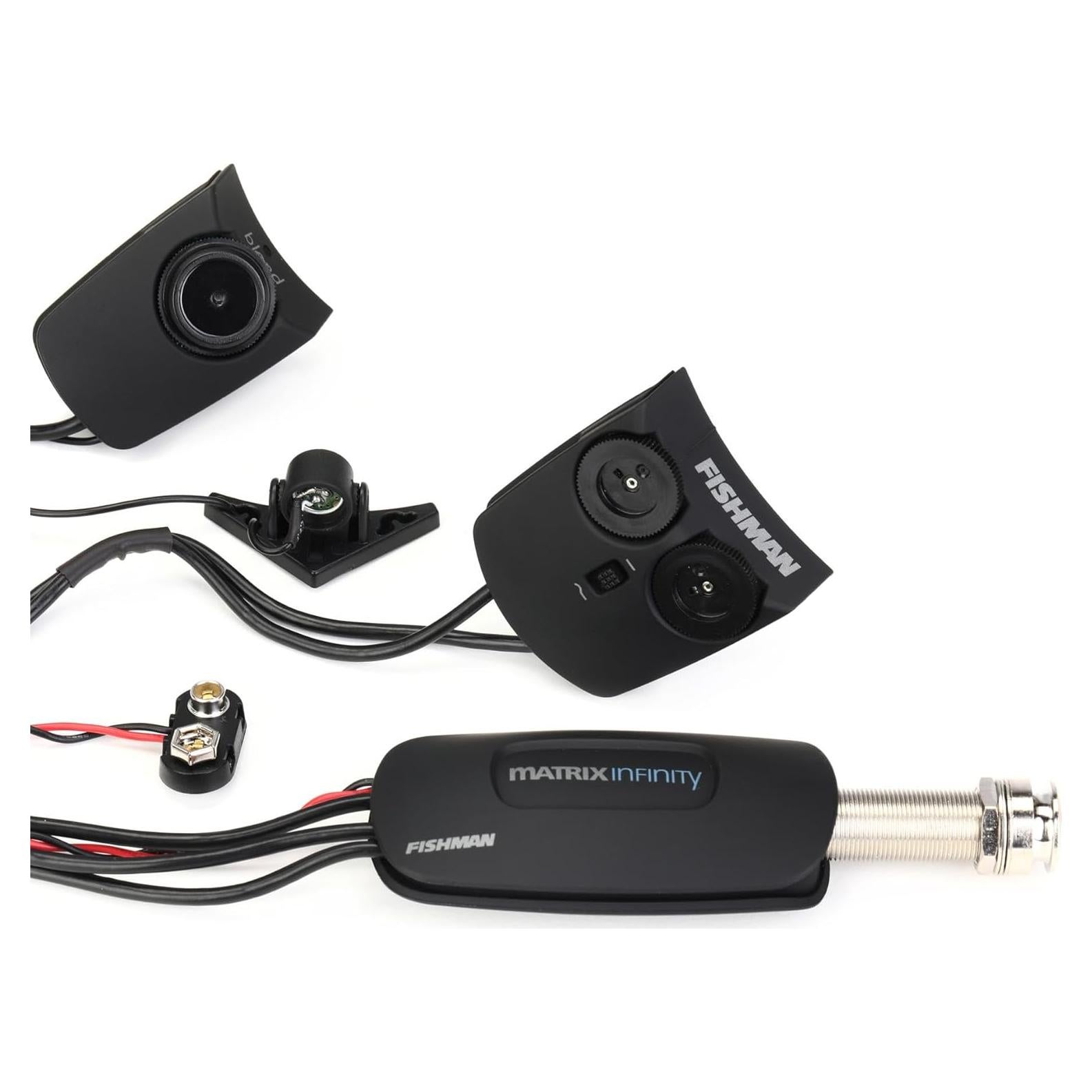 Captador Acústico Fishman Matrix Infinity Mic Blend - Ancho