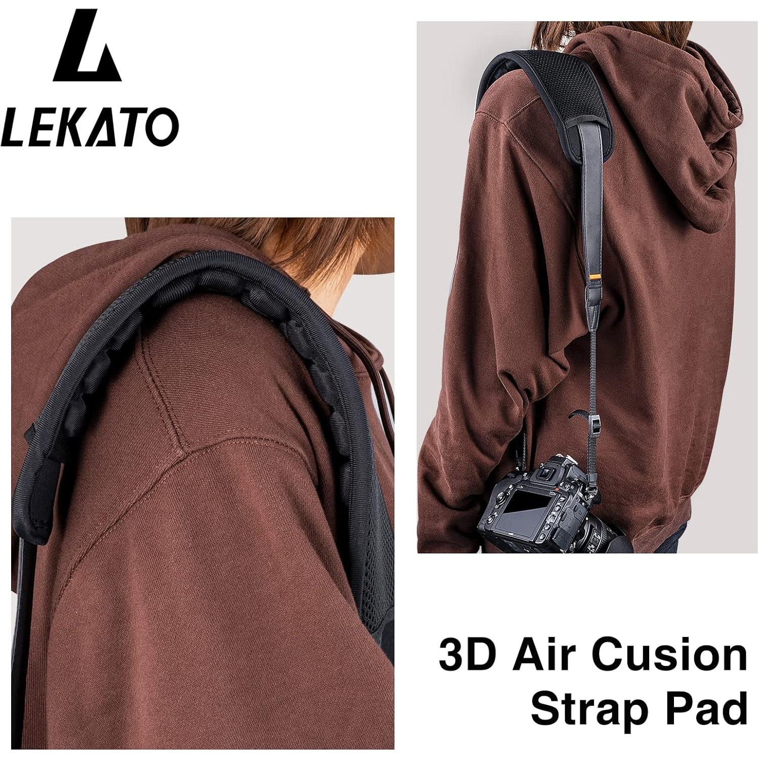 Almohadilla de Correa de Guitarra LEKATO Acolchada 6.86 cm