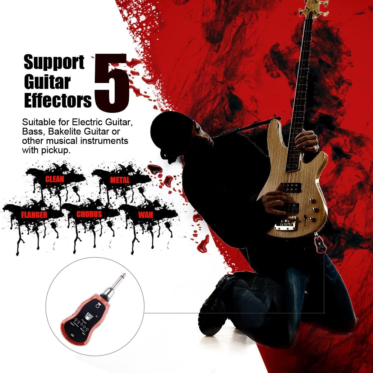 Amplificador de auriculares KITHOUSE B6 para guitarra eléctrica