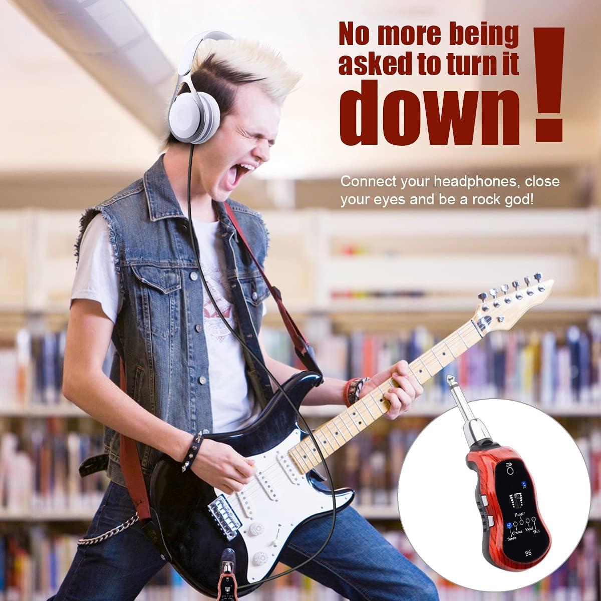 Amplificador de auriculares KITHOUSE B6 para guitarra eléctrica