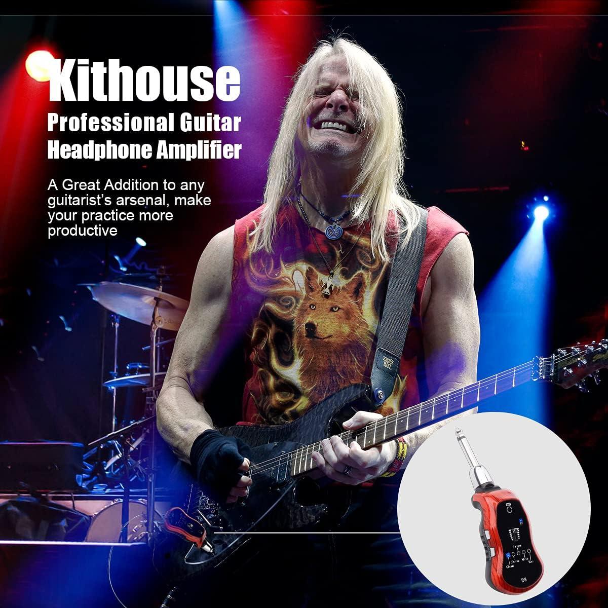 Amplificador de auriculares KITHOUSE B6 para guitarra eléctrica
