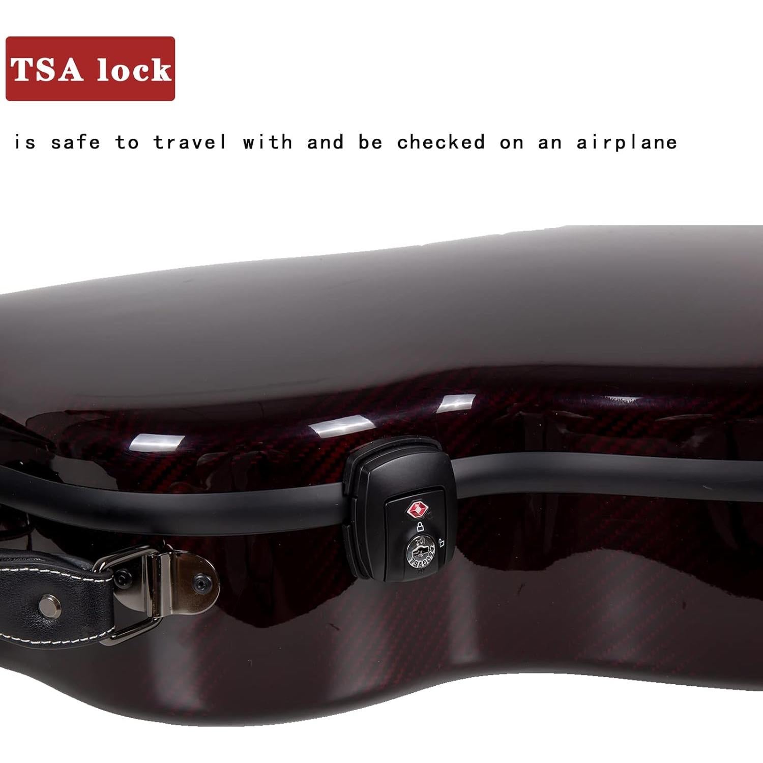 Funda de Guitarra Clásica Crossrock 4/4 Carbono Rojo México