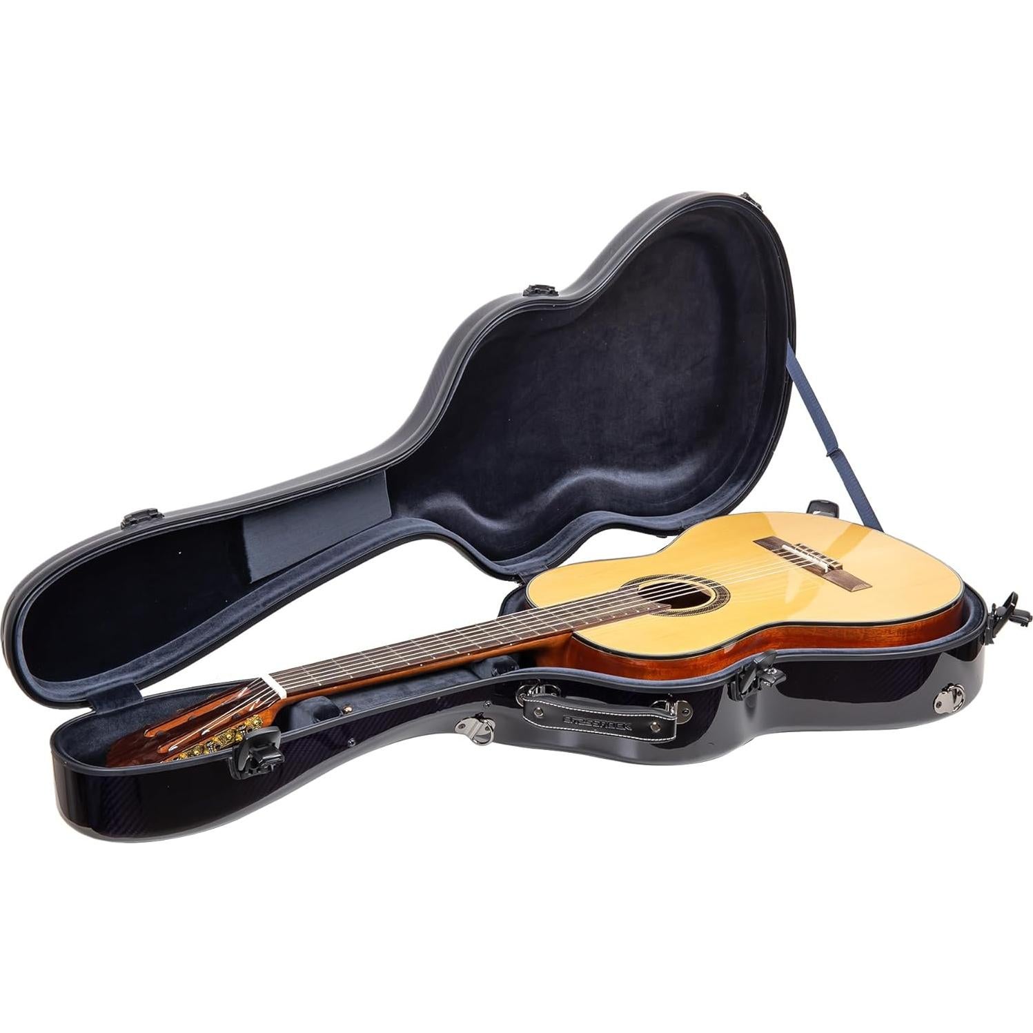 Estuche de Vuelo para Guitarra Clásica Crossrock CRF6030CPU - Fibra de Carbono 4/4