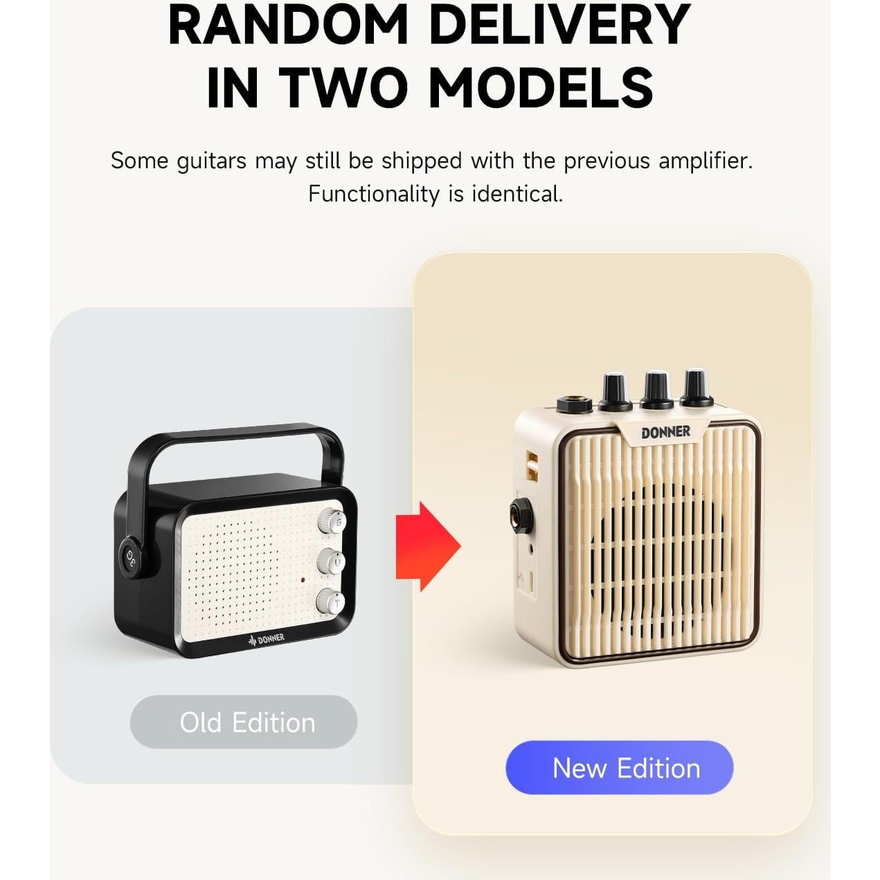 Guitarra Eléctrica Infantil Donner ST 30" Roja para Principiantes