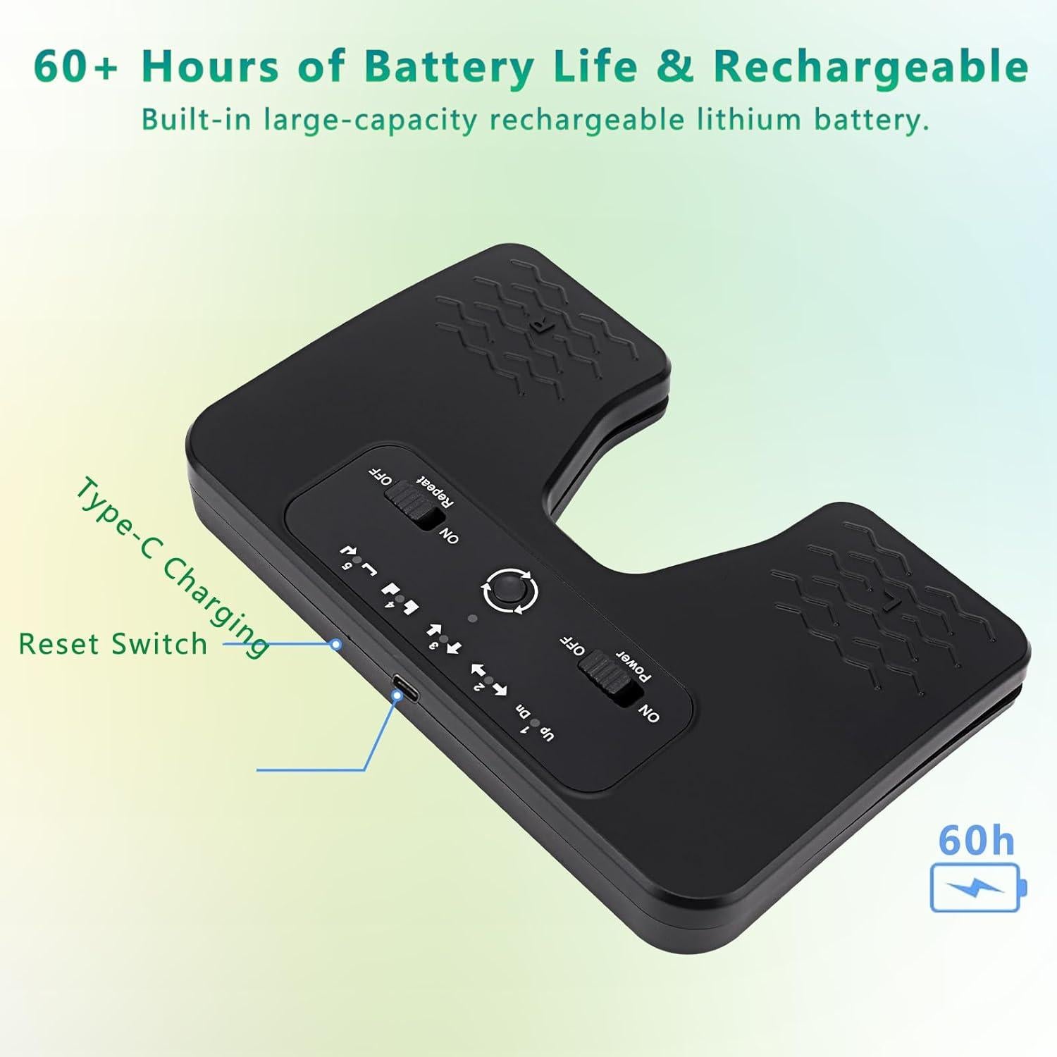 Pedal Inalámbrico Doble Turner de Página Yueyinpu Clásico