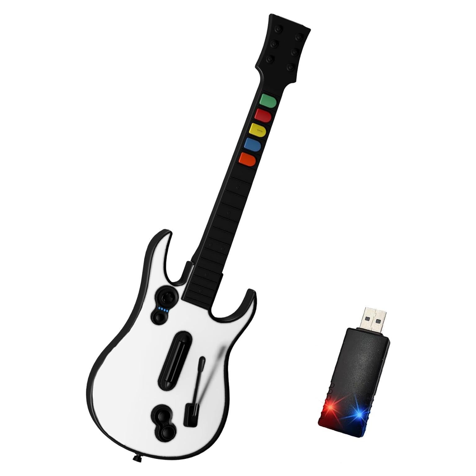 Controlador de guitarra inalámbrico NBCP para PC - Conexión USB 2.4G