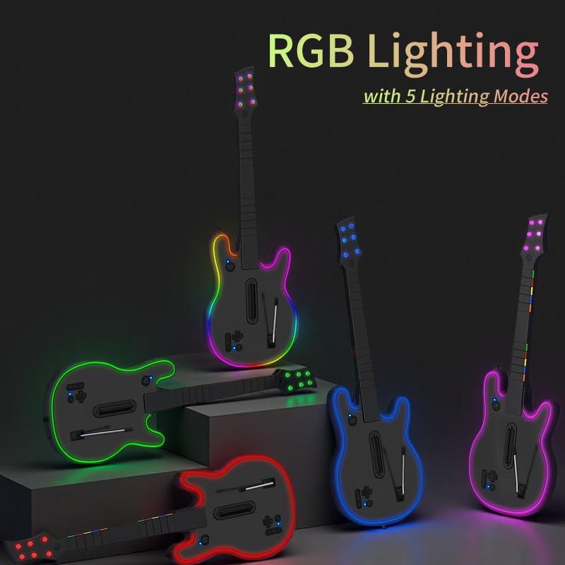 Controlador de guitarra inalámbrico Lyvix para PS4/PS3/PC