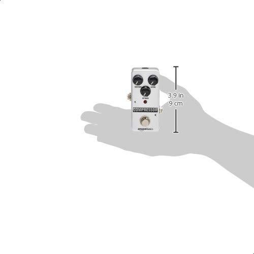 Pedal de guitarra compresor Amazon Basics FCP2 analógico