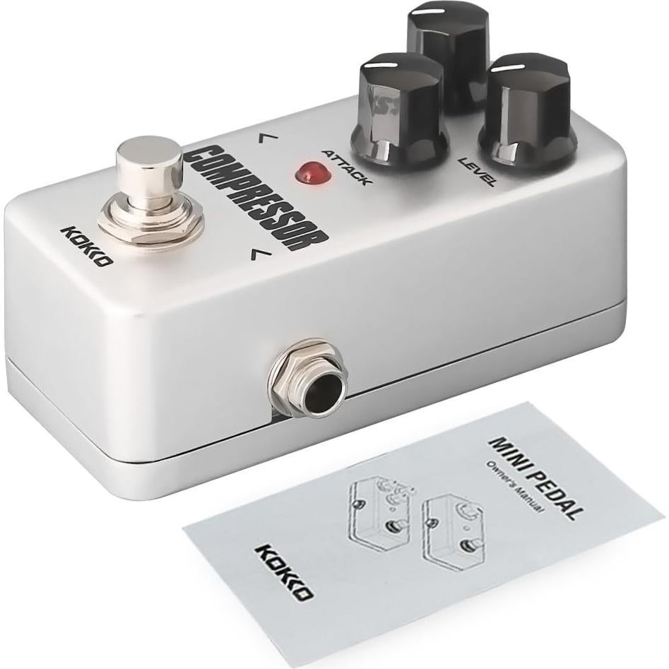 Pedal de guitarra compresor KOKKO FCP2 analógico mini