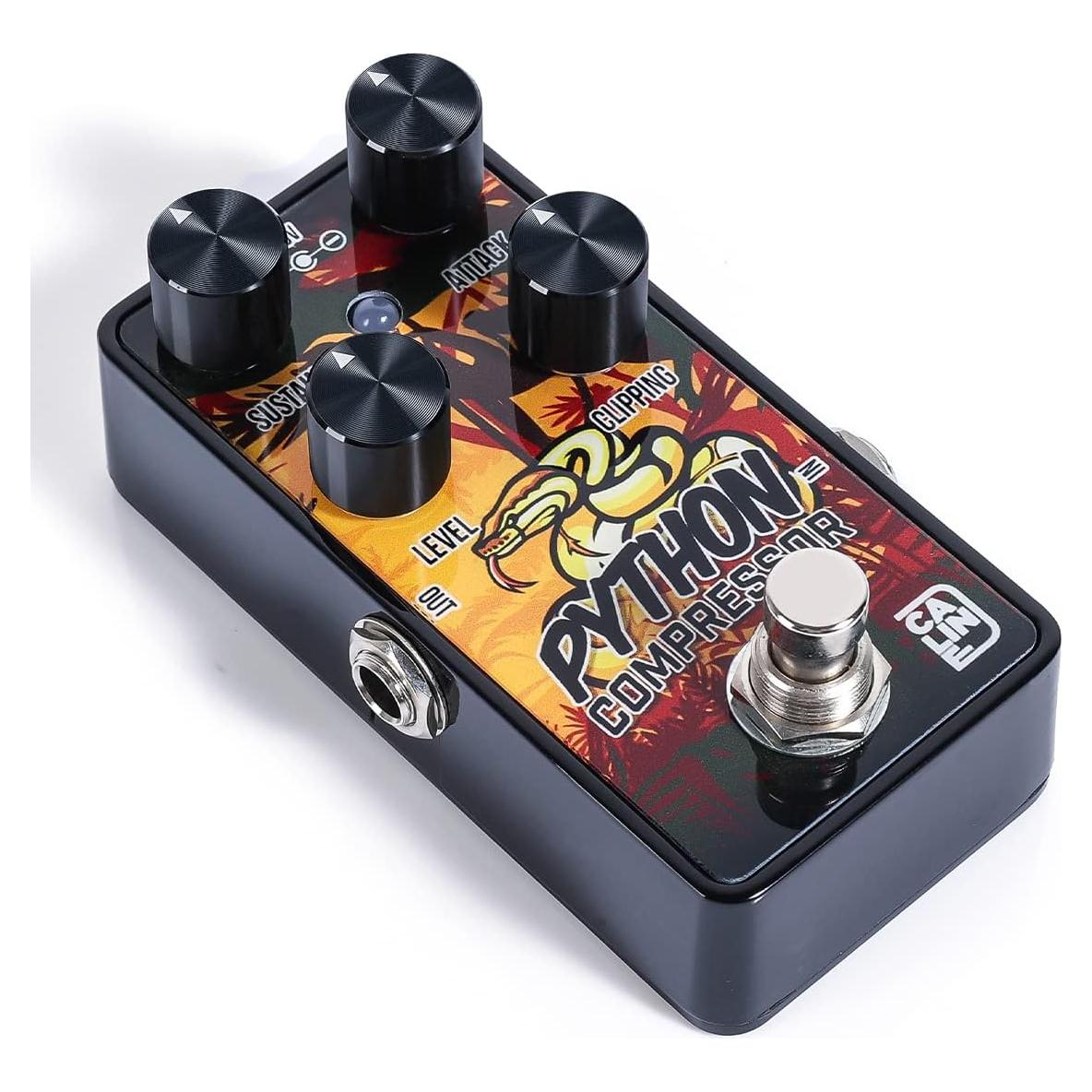 Pedal Compresor Analógico Mini Caline G012 para Guitarra