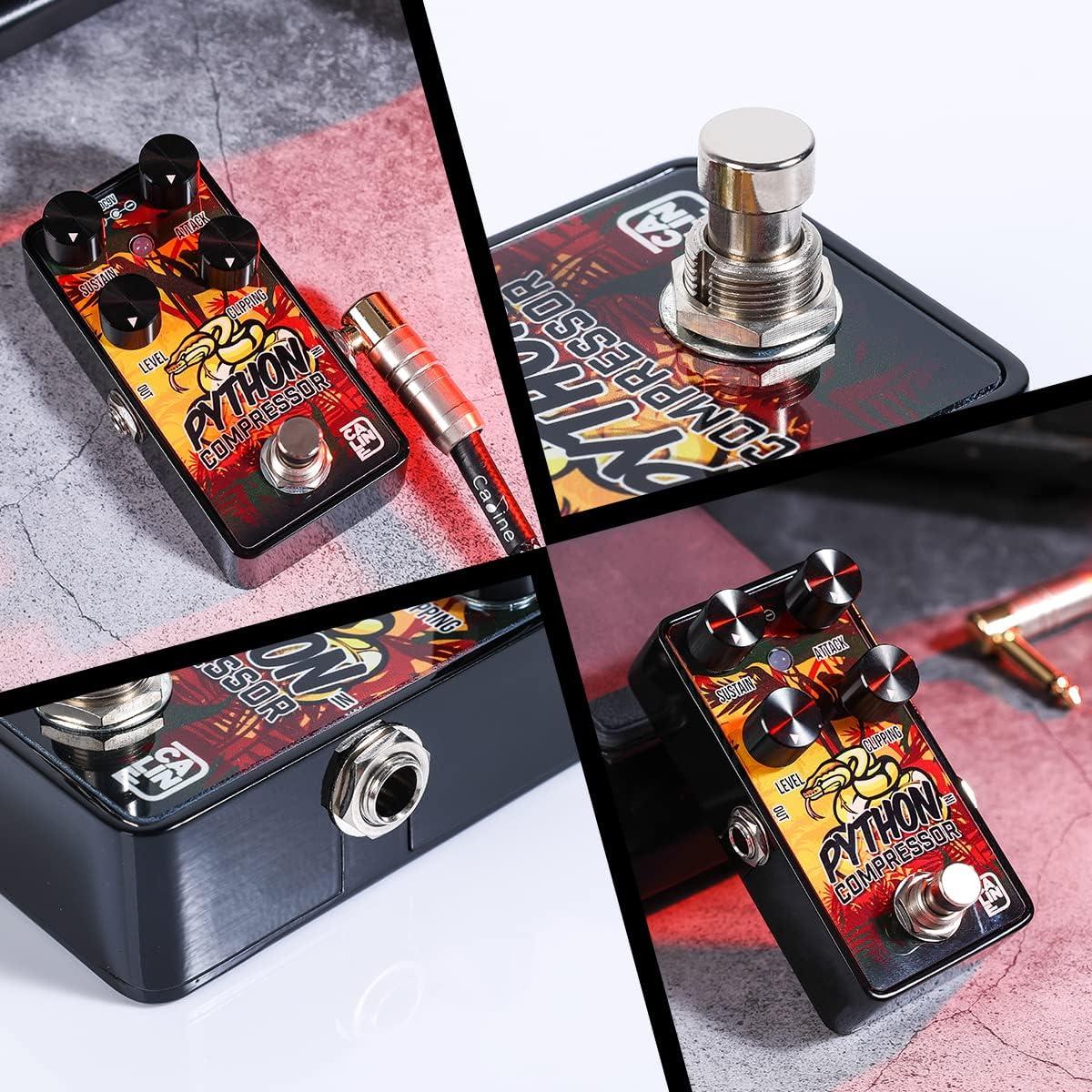 Pedal Compresor Analógico Mini Caline G012 para Guitarra