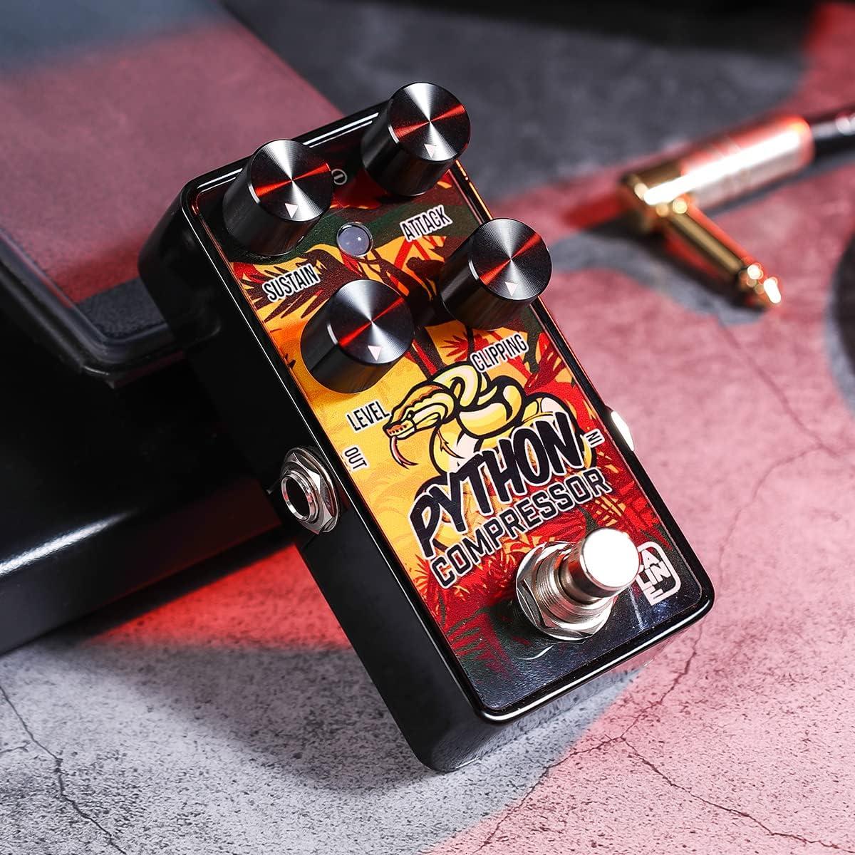 Pedal Compresor Analógico Mini Caline G012 para Guitarra
