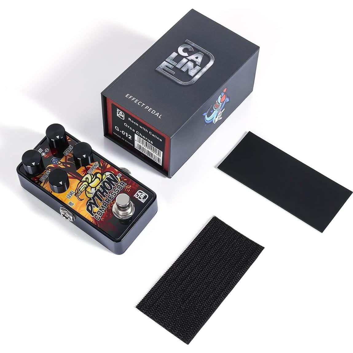 Pedal Compresor Analógico Mini Caline G012 para Guitarra