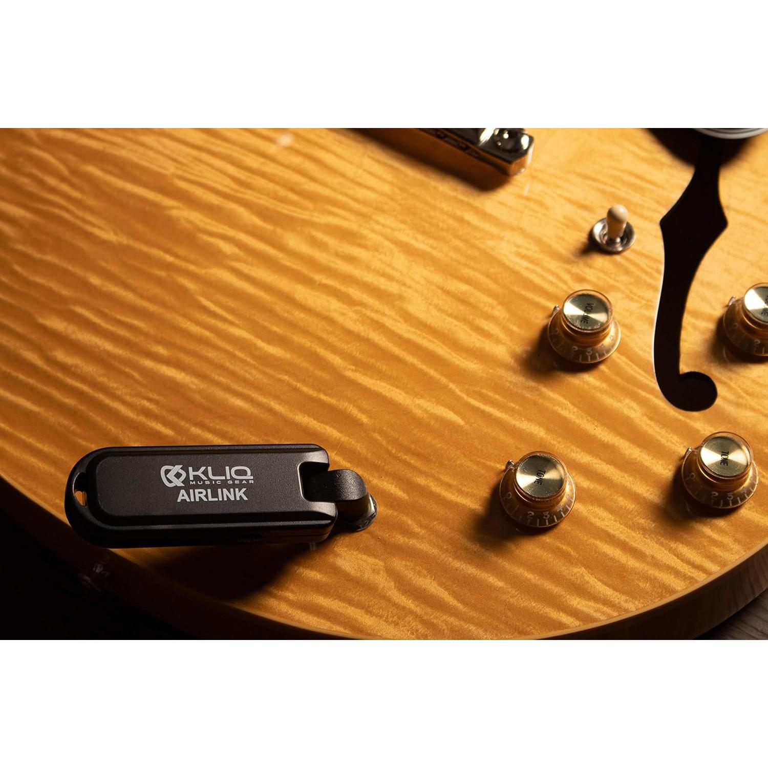 Sistema Inalámbrico de Guitarra KLIQ Airlink 5.8 GHz Recargable