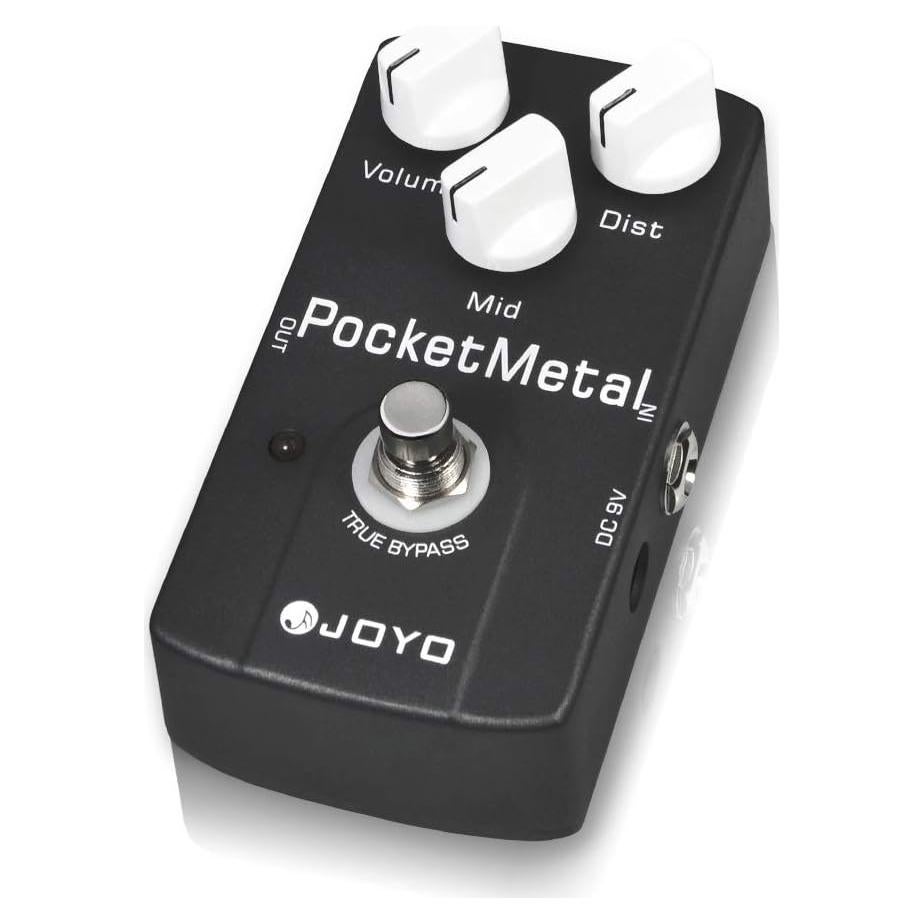 Pedal de Distorsión Metal JOYO JF-35 Pocket Mini 9V