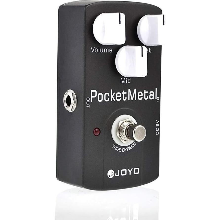 Pedal de Distorsión Metal JOYO JF-35 Pocket Mini 9V