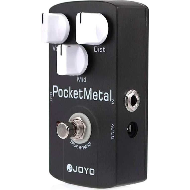 Pedal de Distorsión Metal JOYO JF-35 Pocket Mini 9V