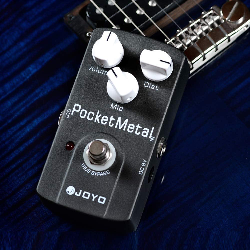 Pedal de Distorsión Metal JOYO JF-35 Pocket Mini 9V