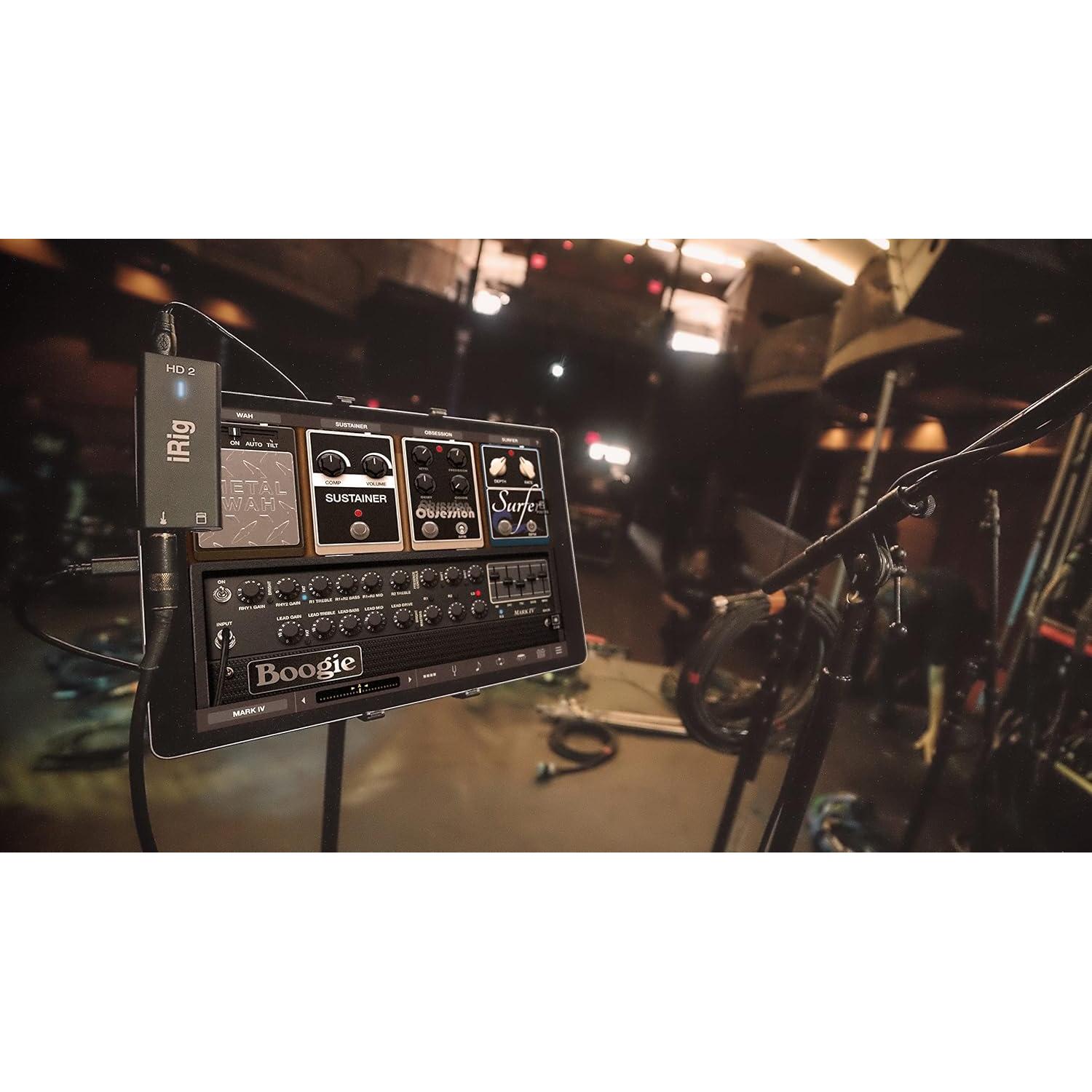 Interfaz de audio IK Multimedia iRig HD 2 para guitarra