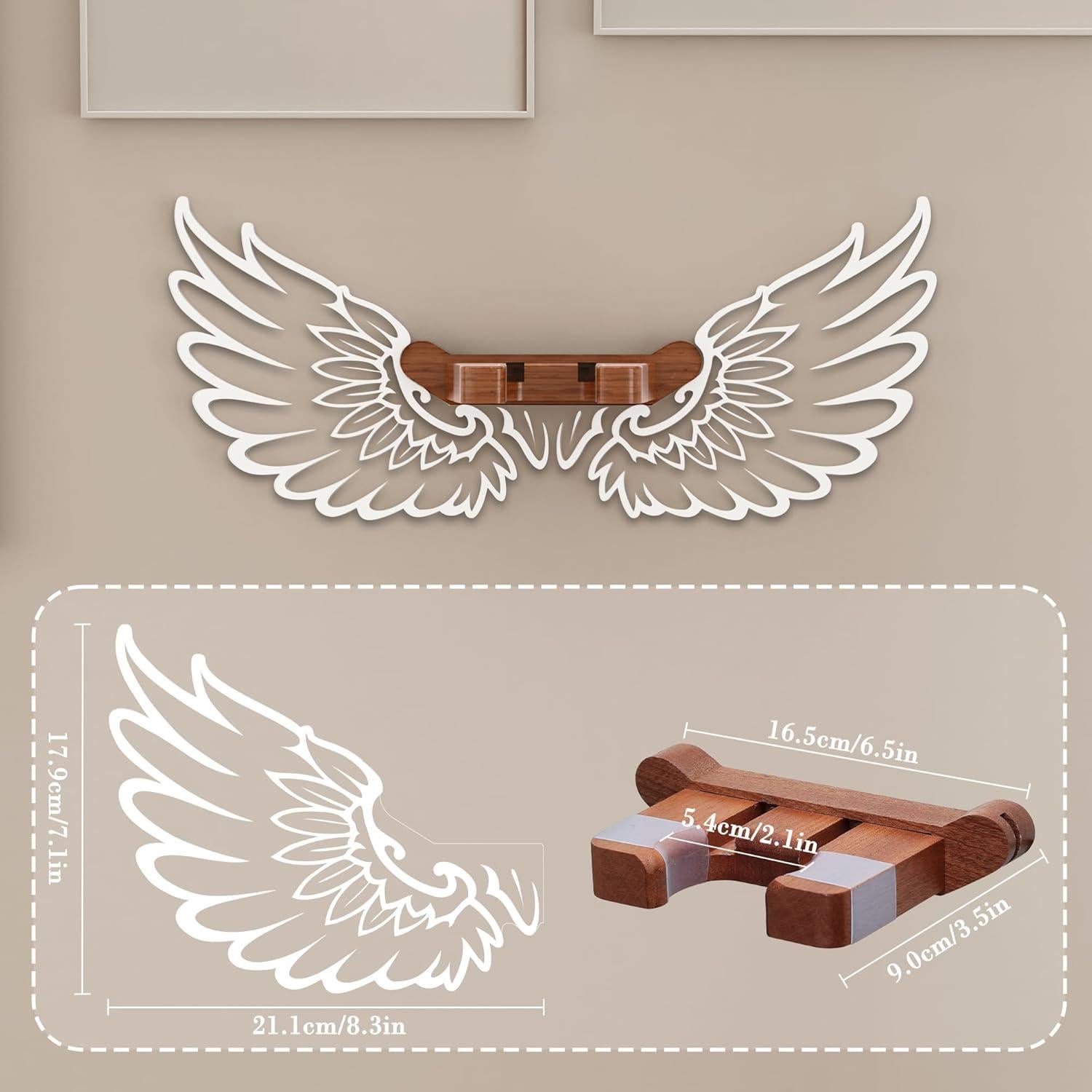 Soporte de guitarra montado en pared CoolGift Mart con luces LED