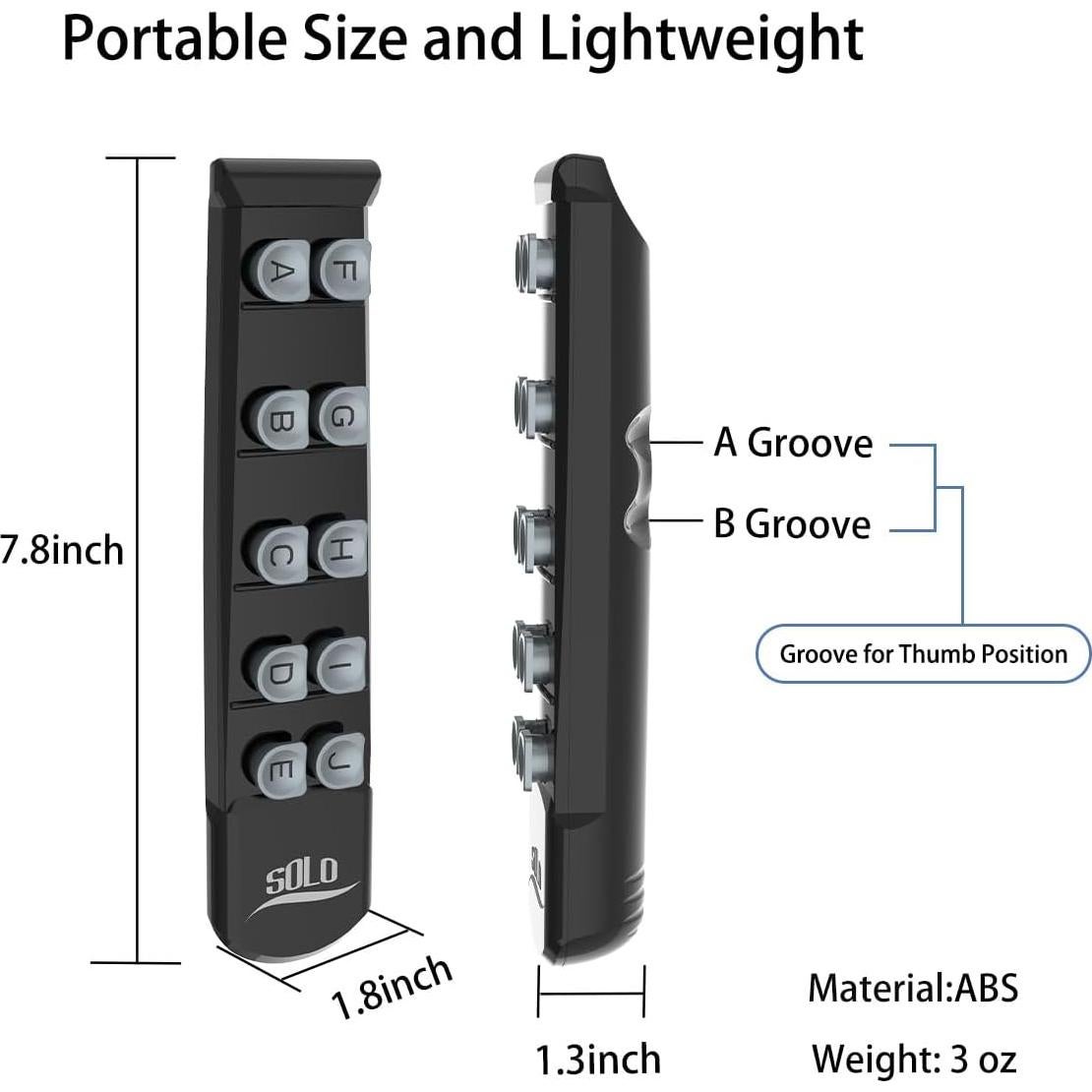 Entrenador de Dedos de Guitarra Silicona 0.1kg Práctica Portátil