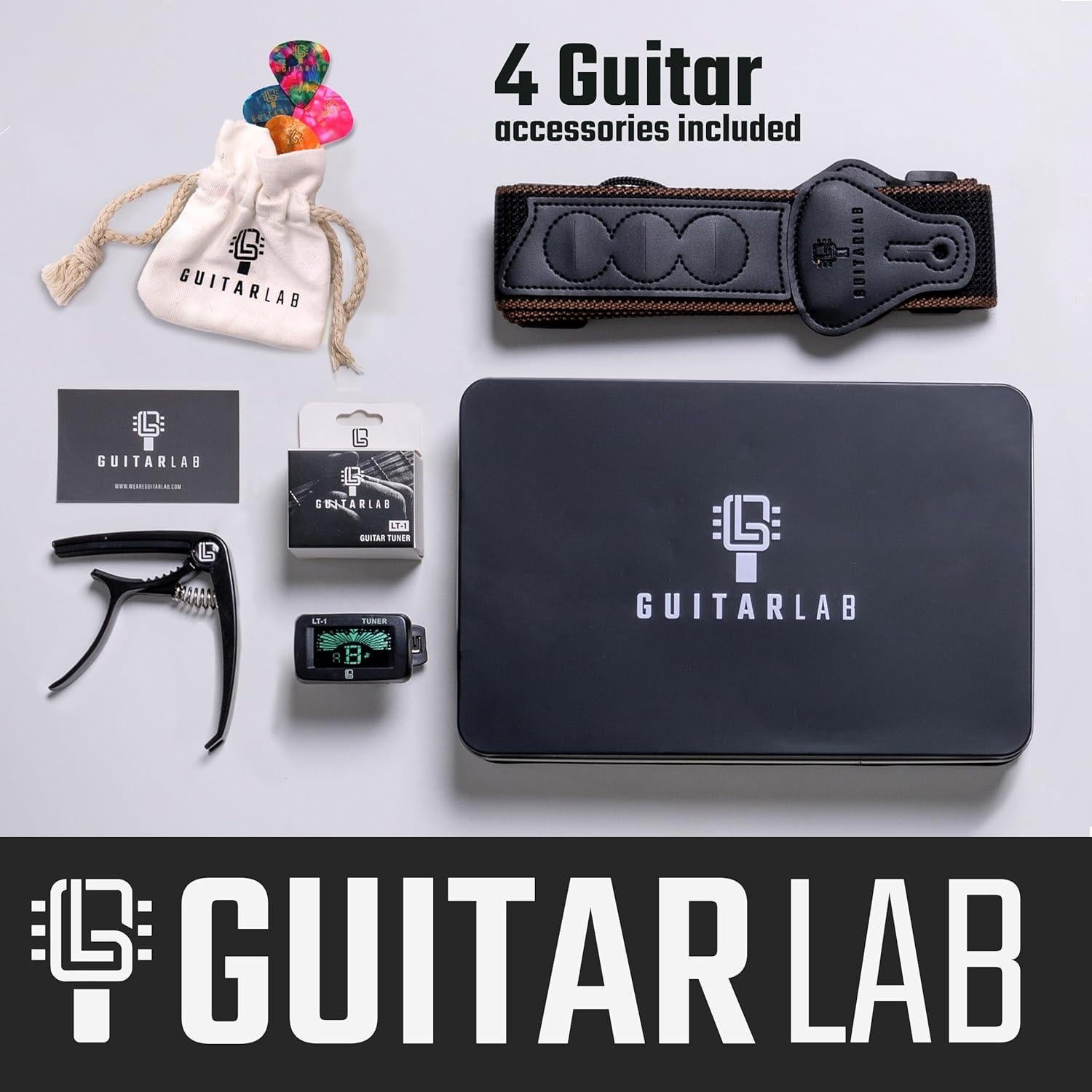 Kit de Accesorios para Guitarra Guitar Lab - Lata Premium