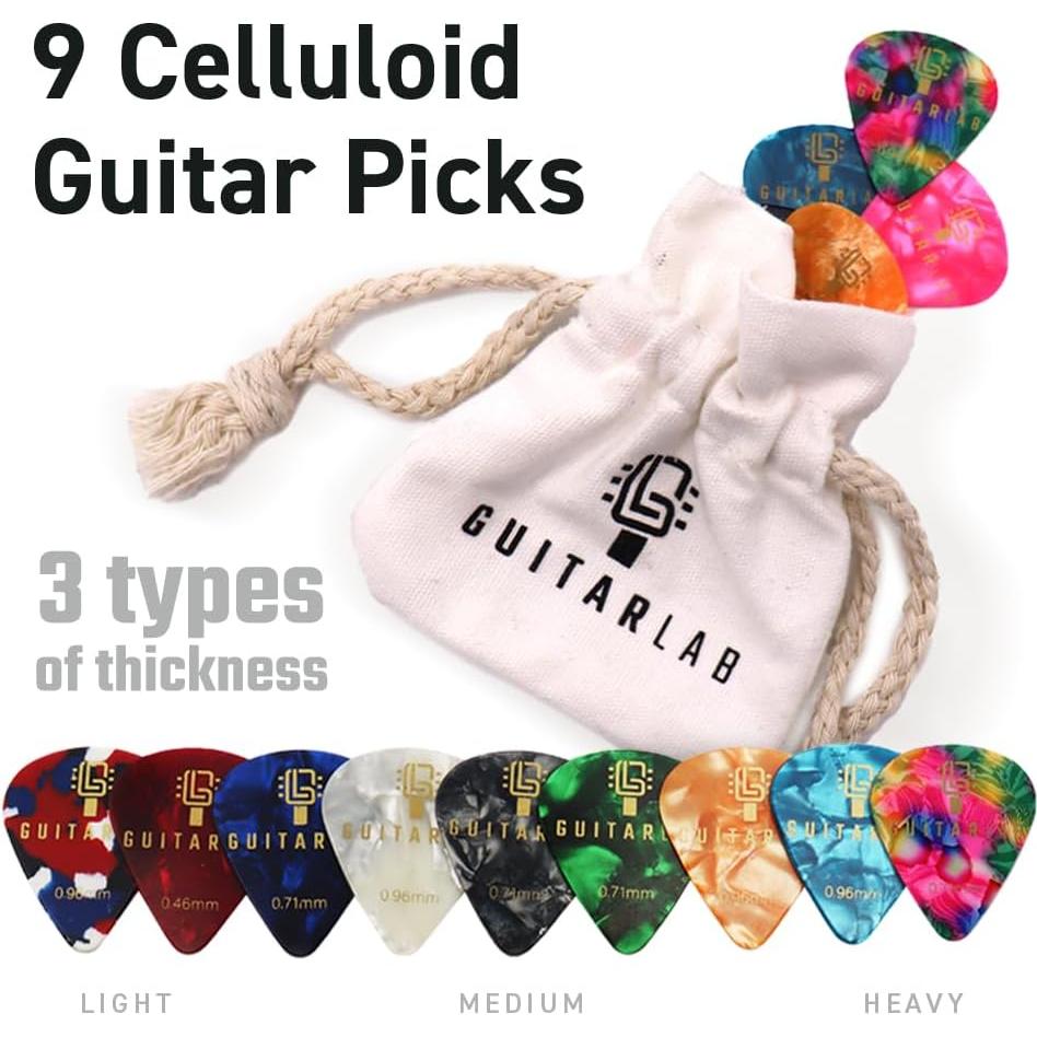 Kit de Accesorios para Guitarra Guitar Lab - Lata Premium